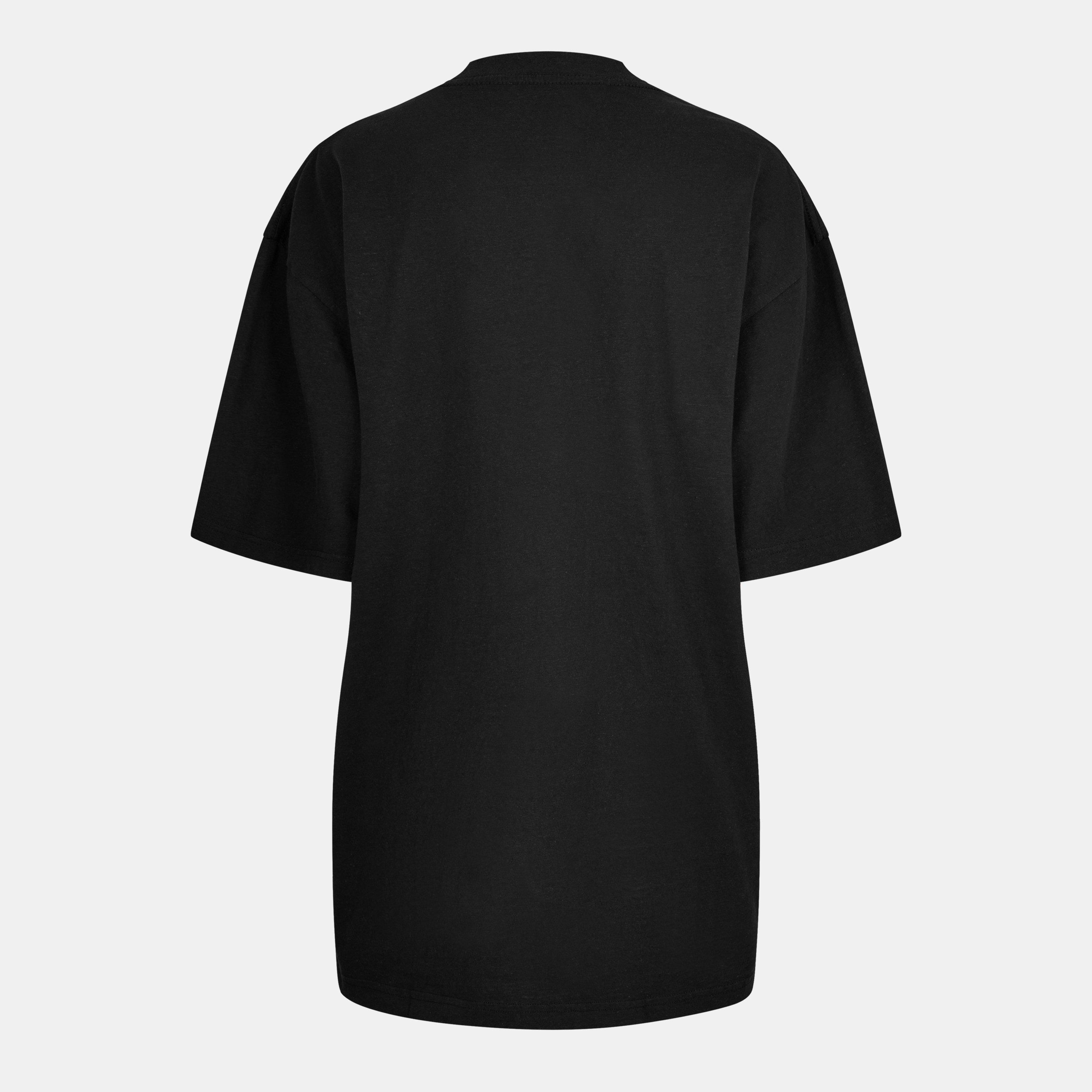 Black - Acne Studios - Men's Label Oversized T-Shirt - 2