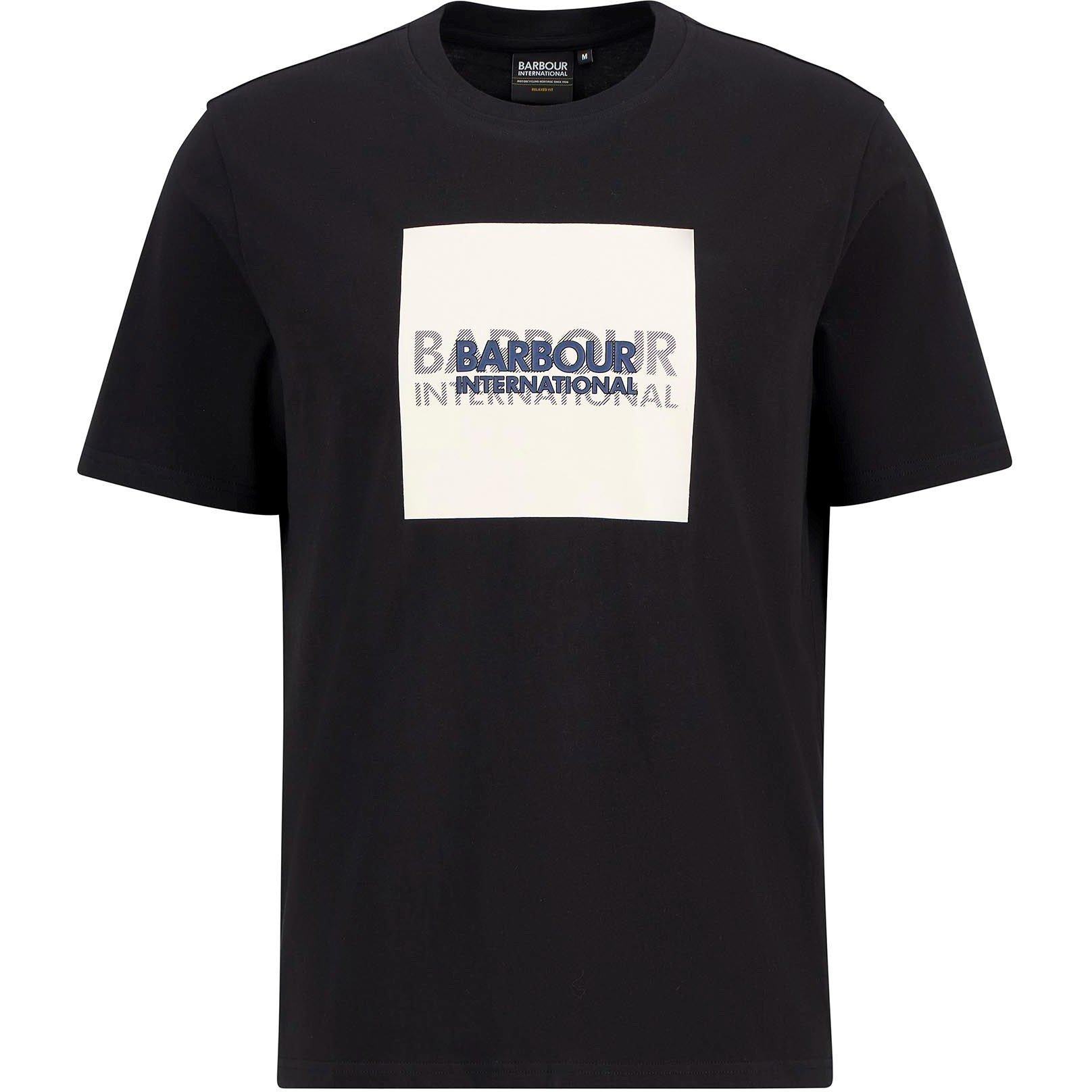 Black - Barbour International - Mens Moakes T-Shirt - 1