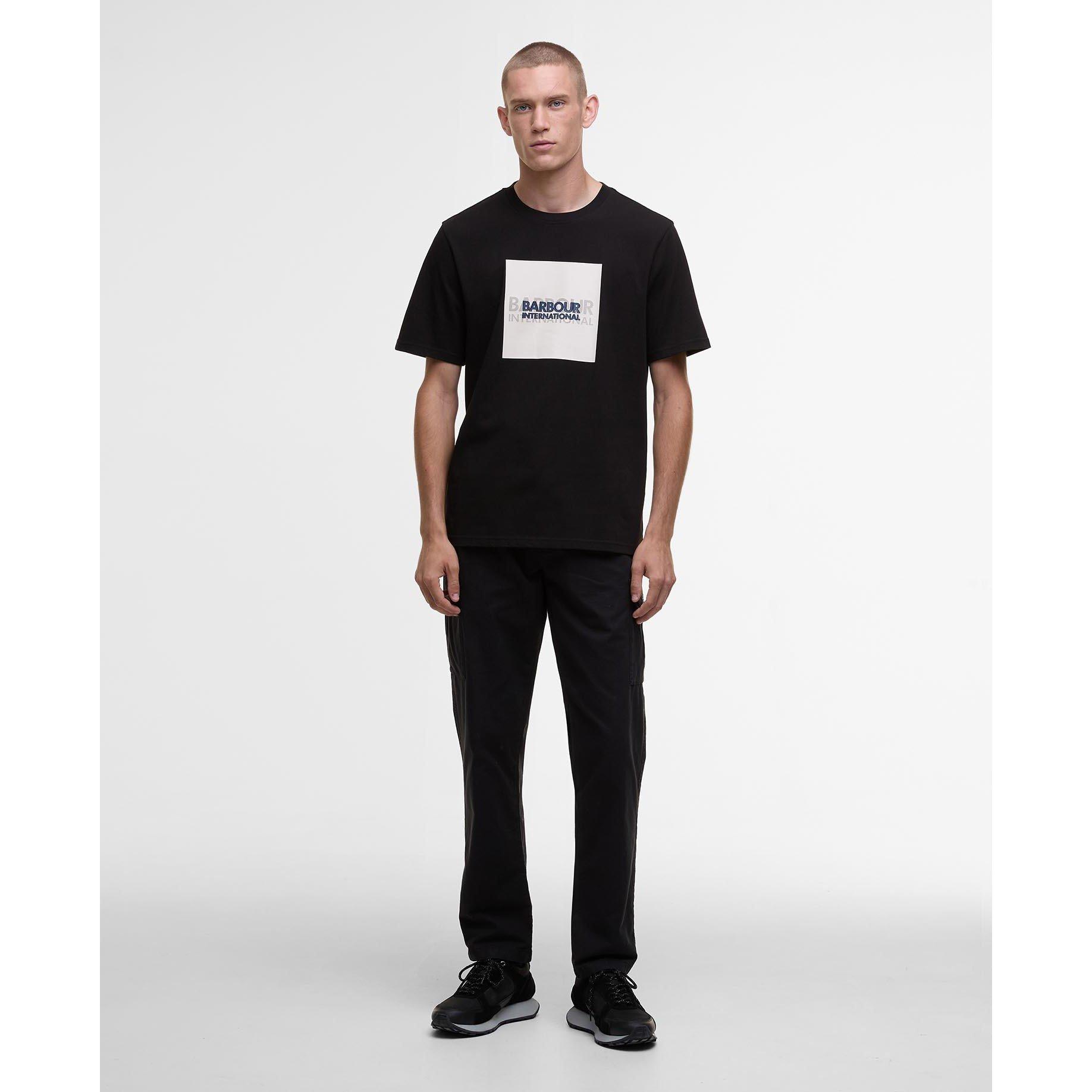 Black - Barbour International - Mens Moakes T-Shirt - 5