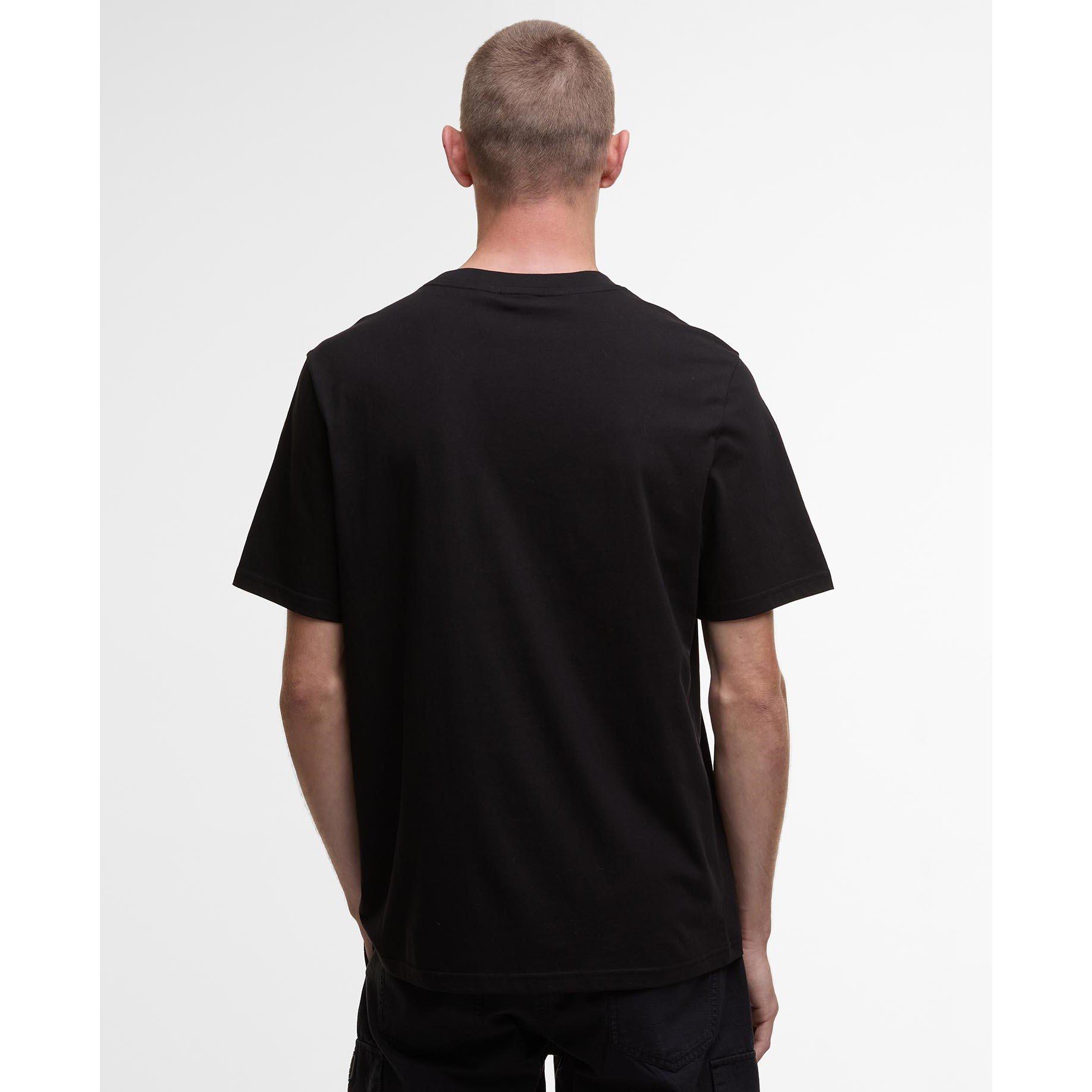 Black - Barbour International - Mens Moakes T-Shirt - 3