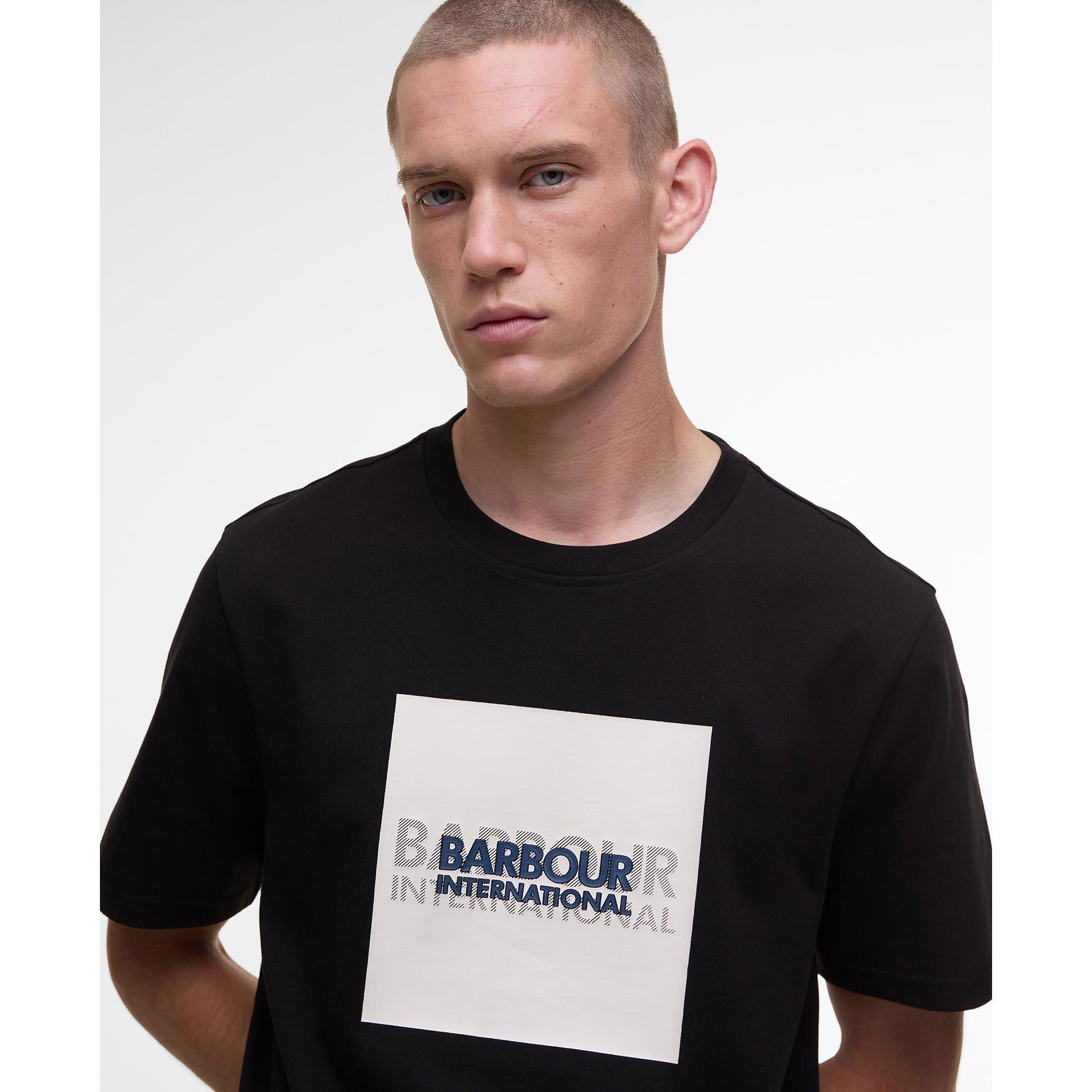 Black - Barbour International - Mens Moakes T-Shirt - 4
