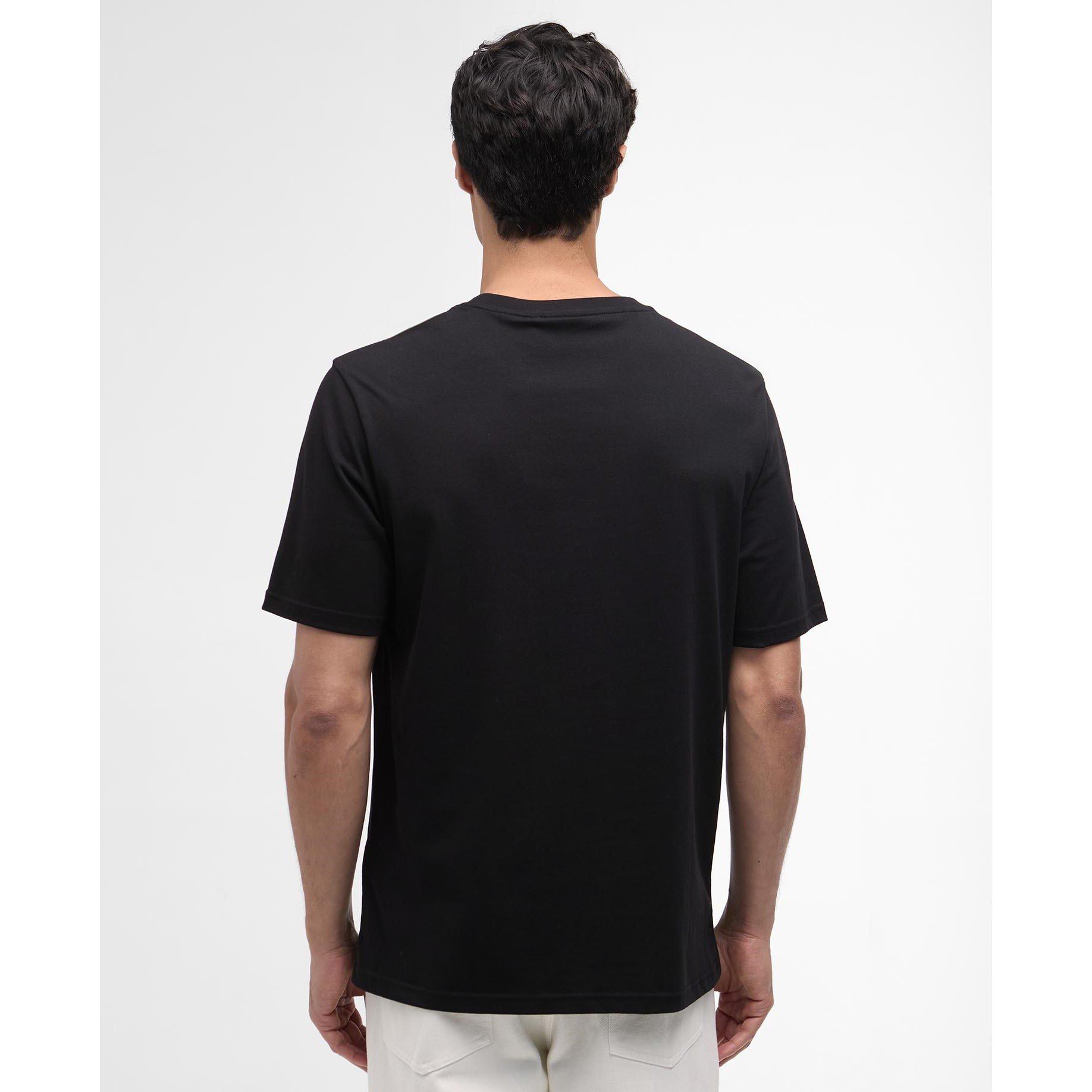 Black - Barbour International - Mens Essential T-Shirt - 3