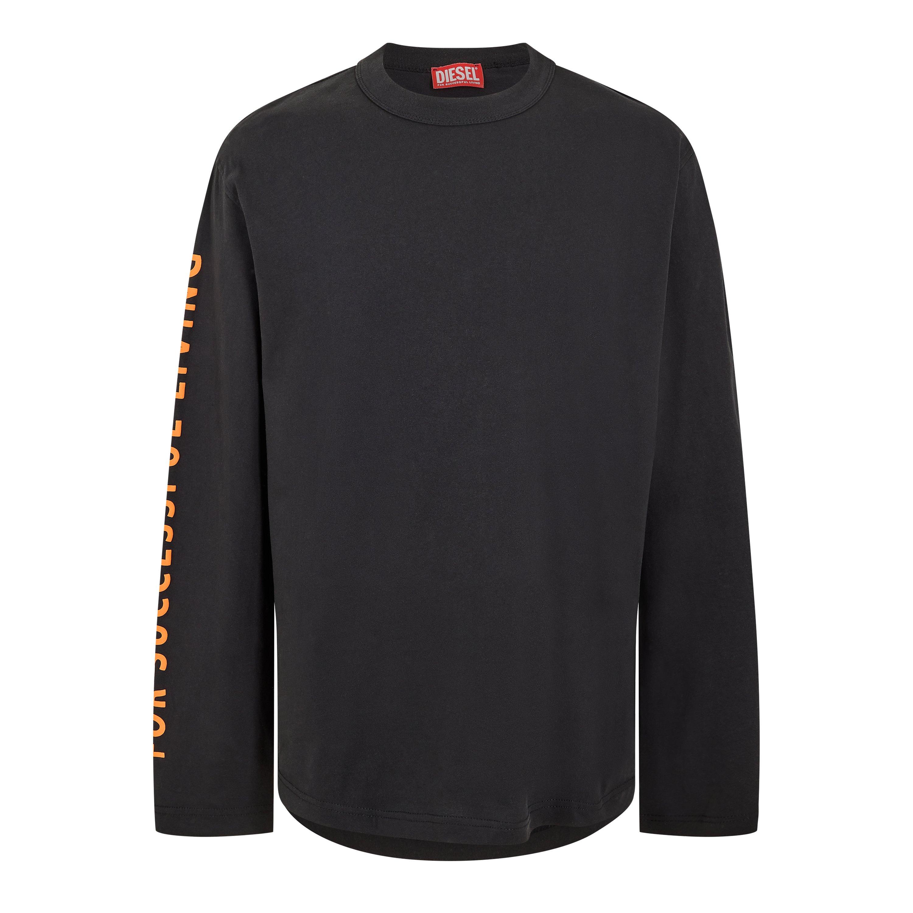 Diesel Men's Long Sleeve T-Shirt - Caviar - M