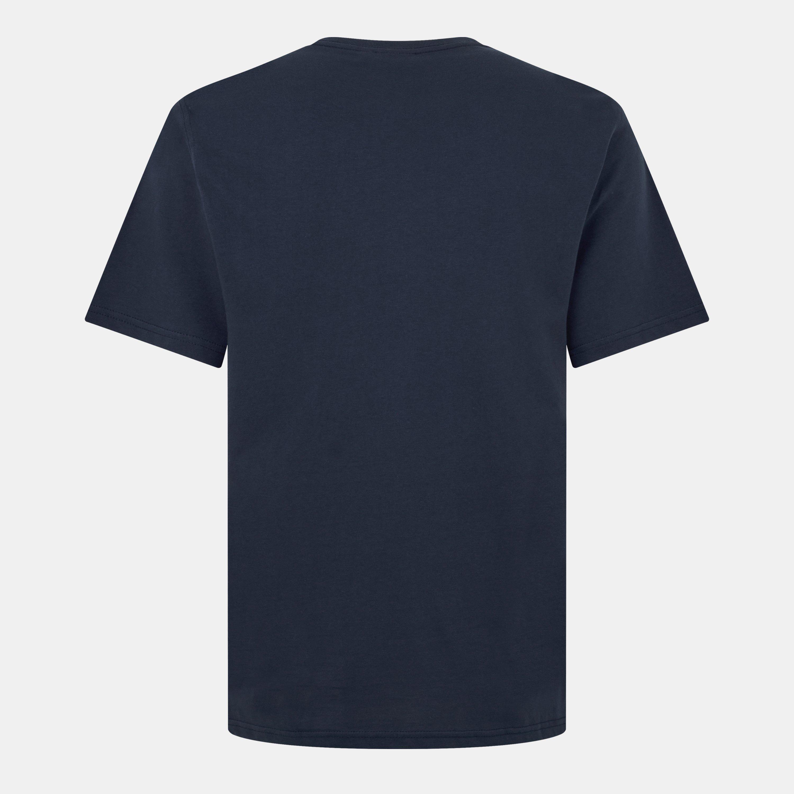 Navy - Barbour - Script Graphic T-Shirt - 2