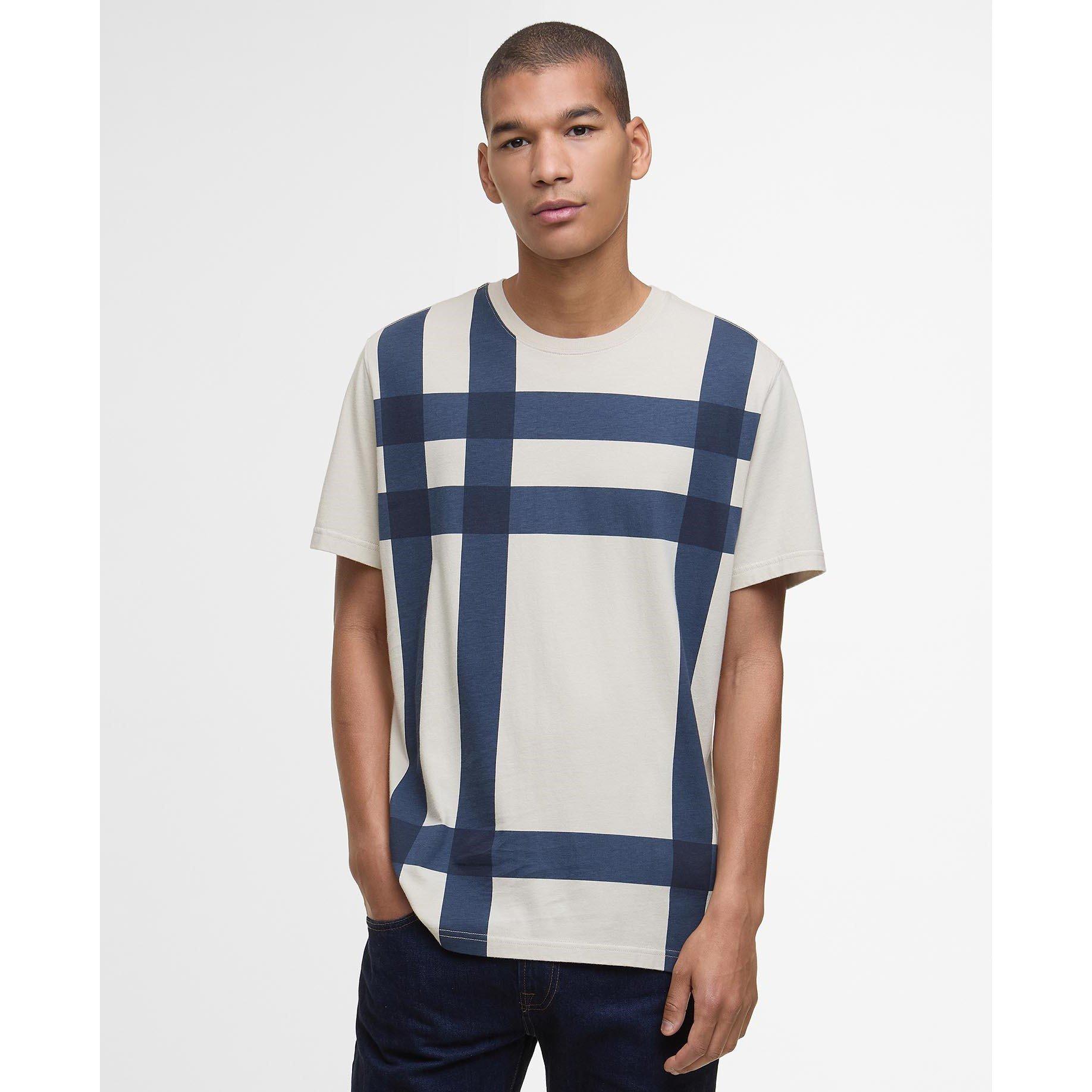 Mist - Barbour - Kaine Tartan T-Shirt - 2