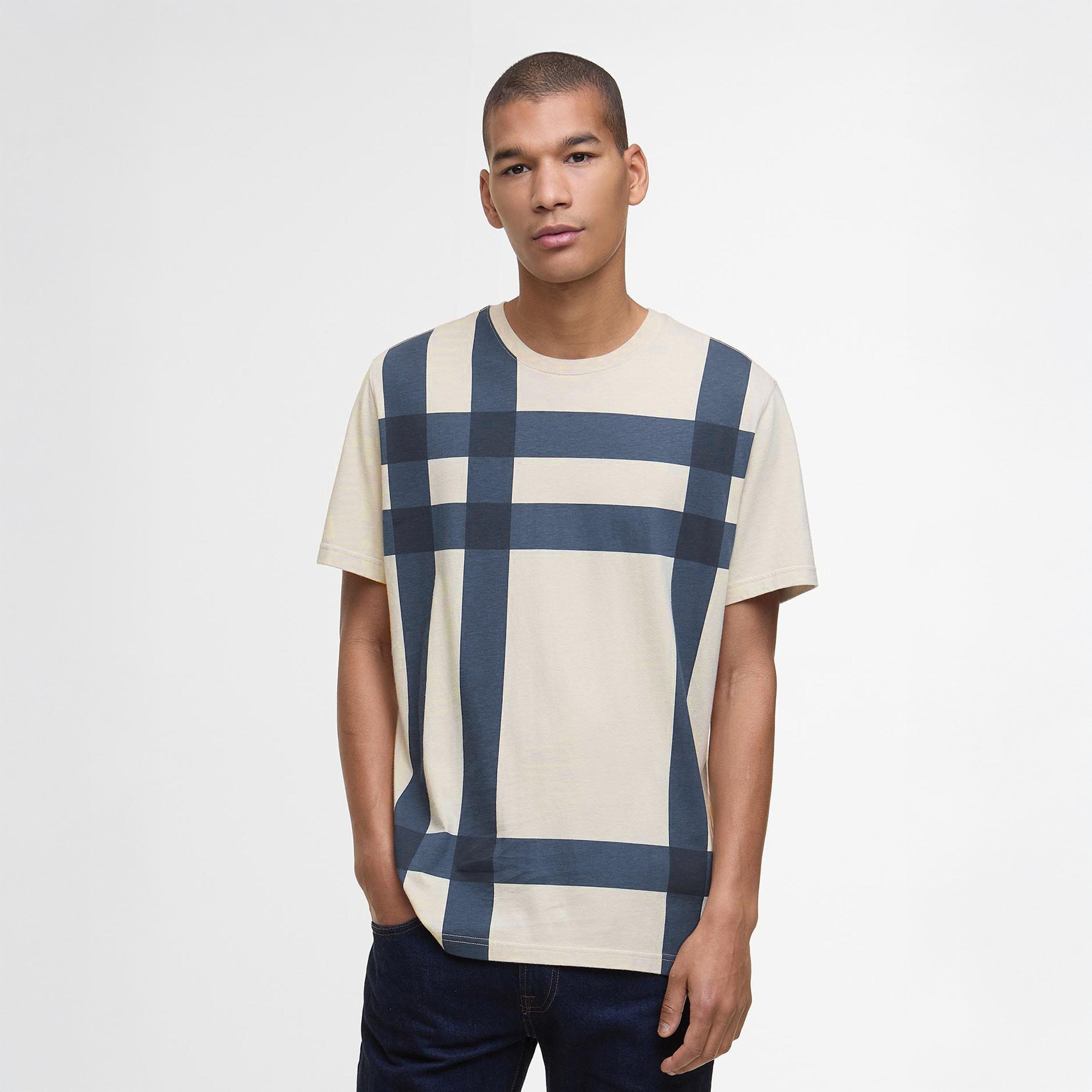 Mist - Barbour - Kaine Tartan T-Shirt - 3