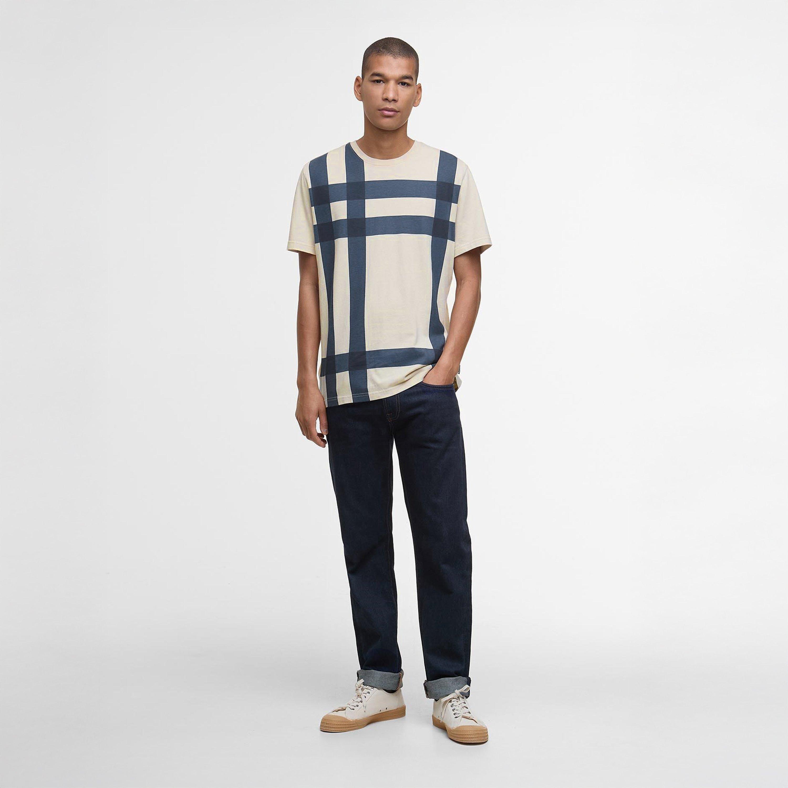Mist - Barbour - Kaine Tartan T-Shirt - 7