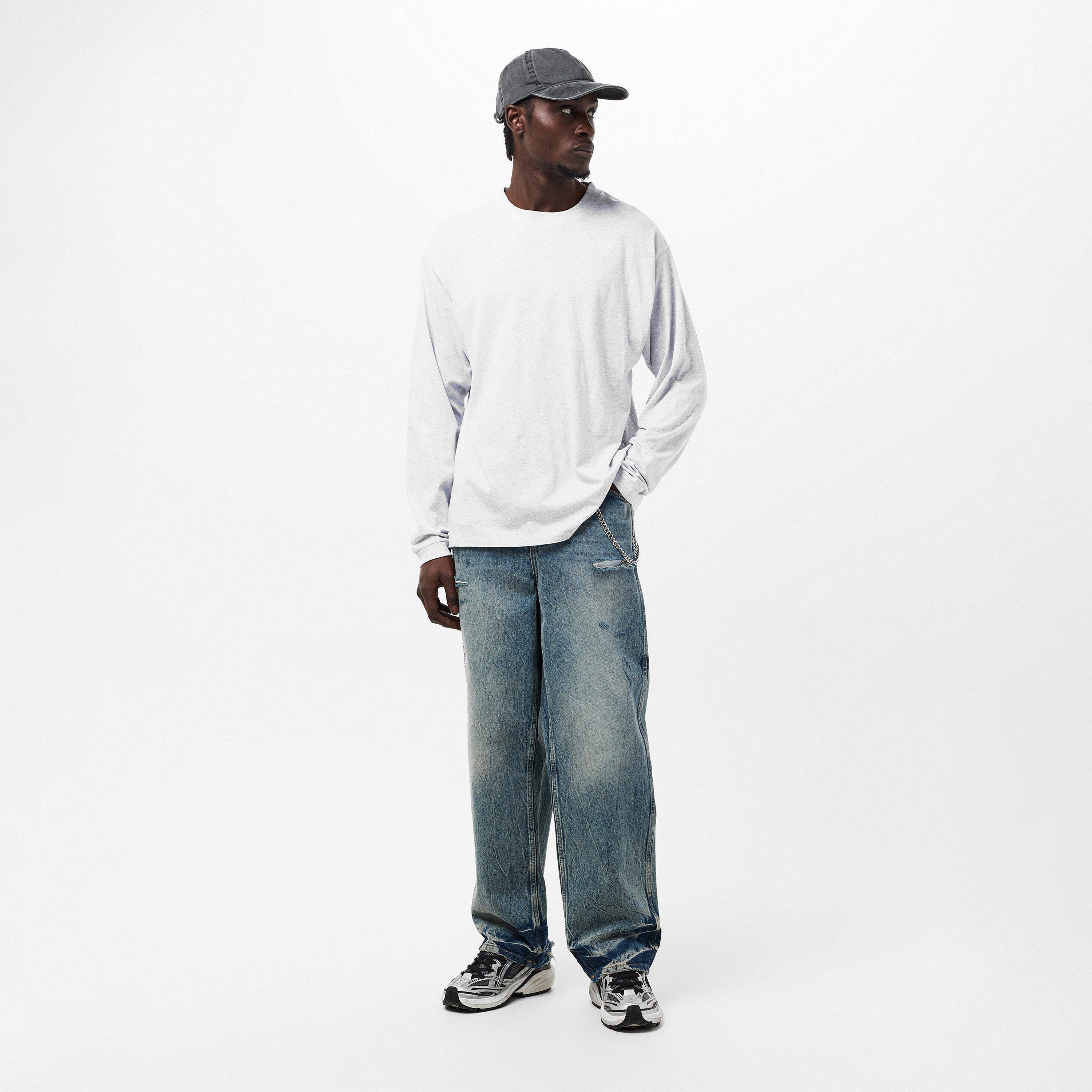 Ice Grey Marl - Represent - Men's T-Shirt - 6