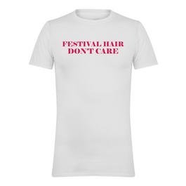 Sports Direct SD Novelty T Lds Print 52