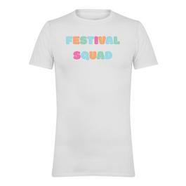 Sports Direct SD Novelty T Lds Print 52