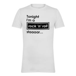 Sports Direct SD Novelty T Lds Print 52