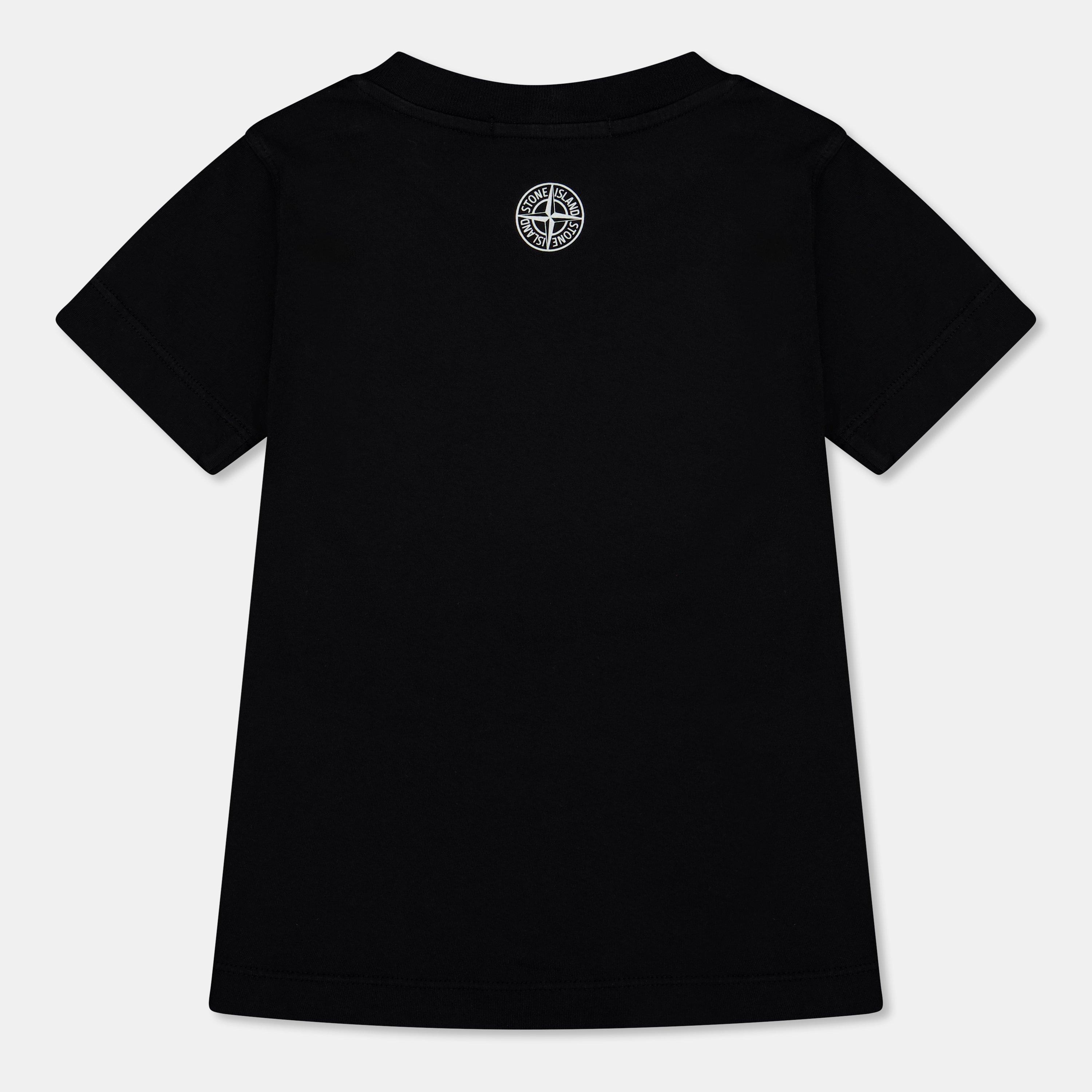 Black V0029 - Stone Island - Kids Regular Fit T-Shirt - 2