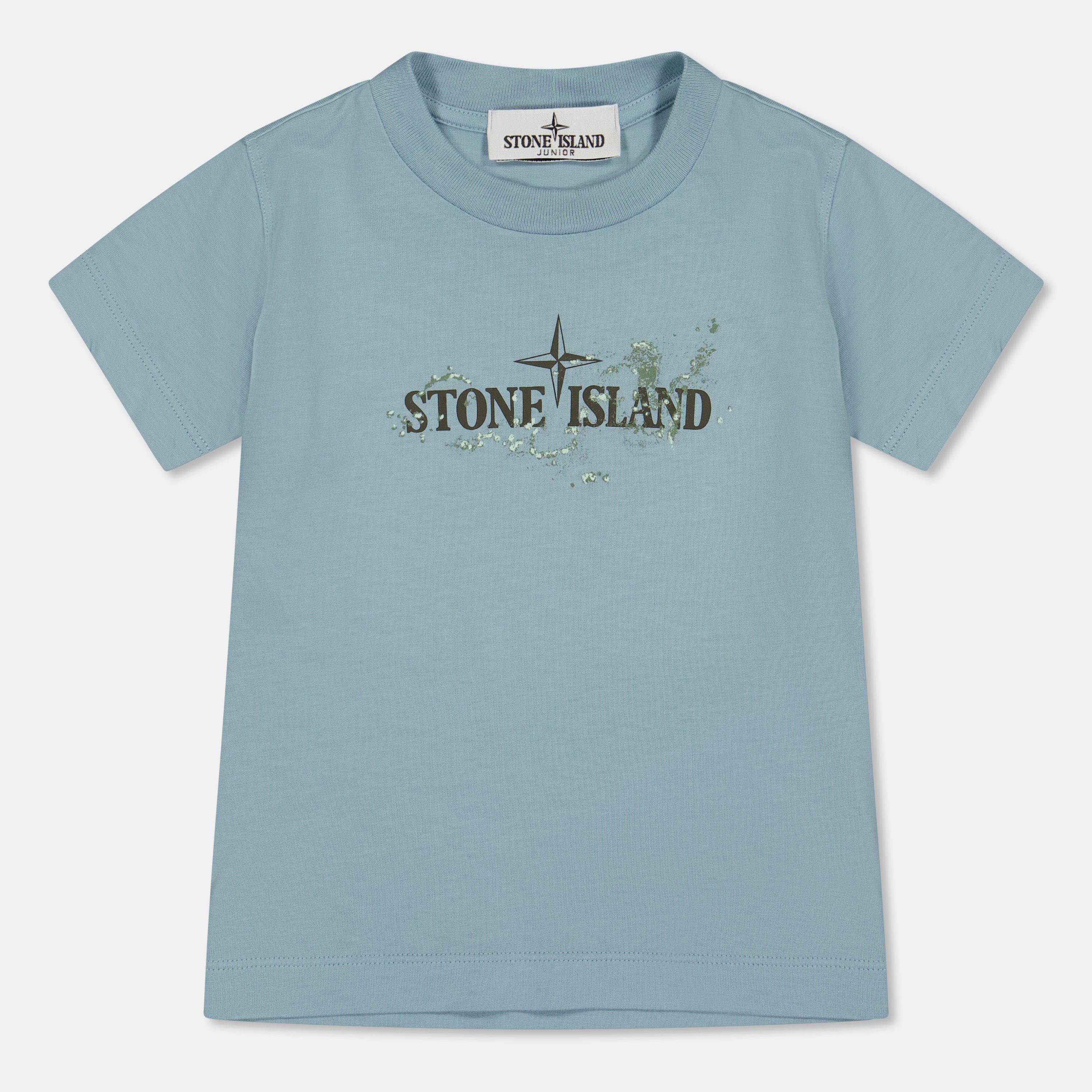 Stone Island Kids' T-Shirt - Azzurro V004A - 10 Years