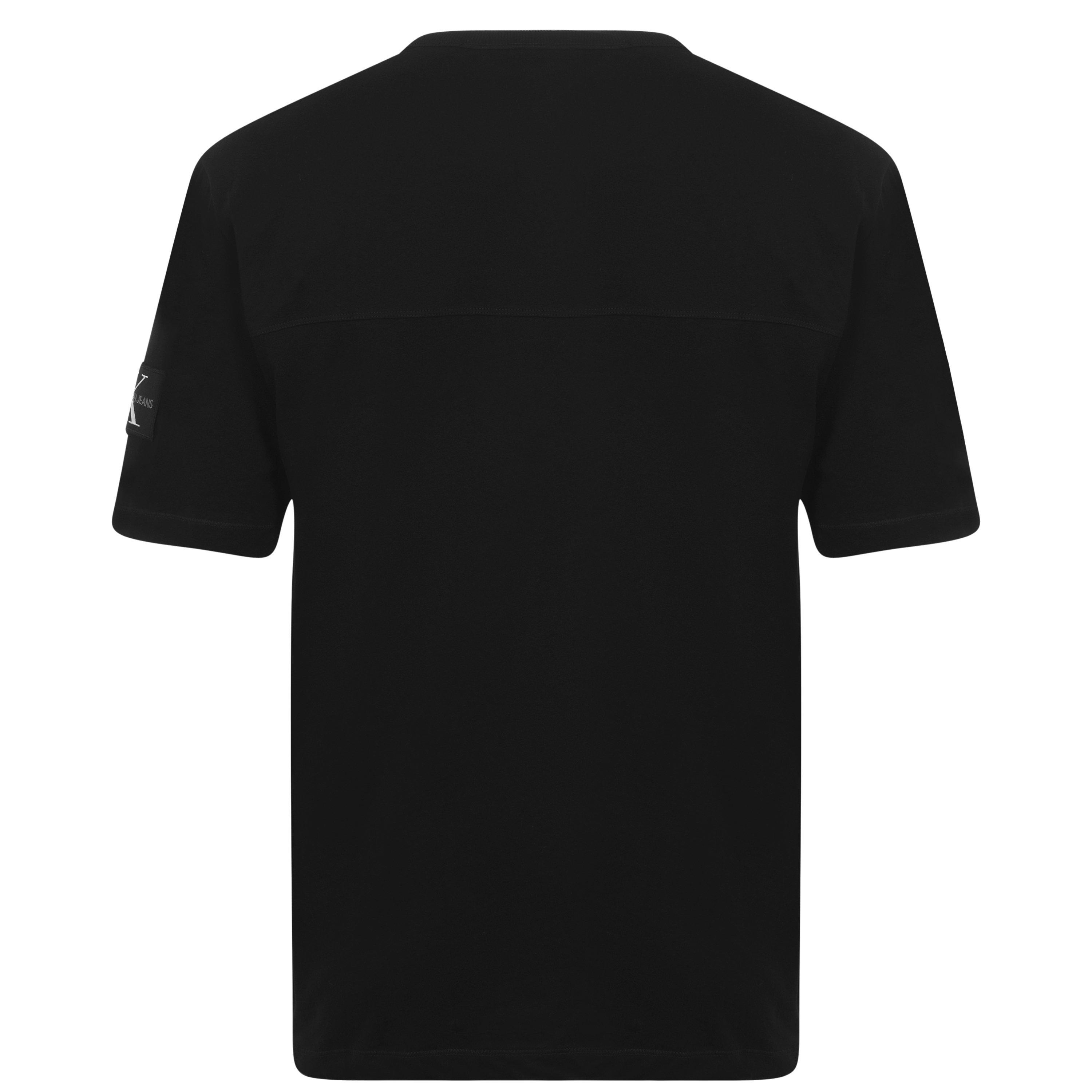 CK Black - Calvin Klein Jeans - Monogram Badge T-Shirt - 6