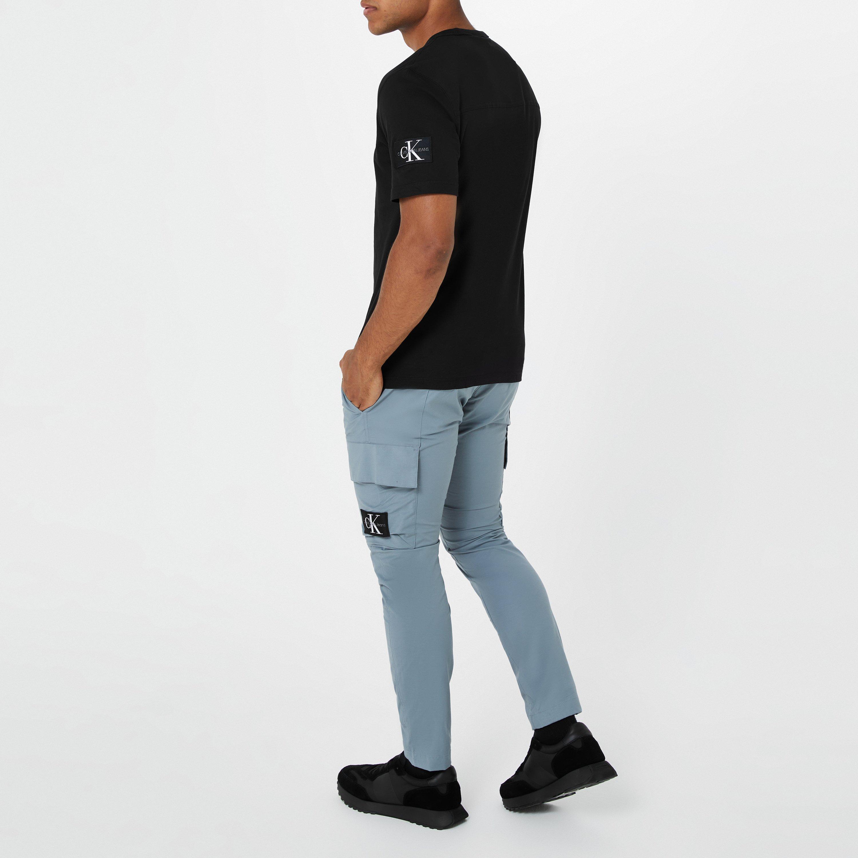 CK Black - Calvin Klein Jeans - Monogram Badge T-Shirt - 4