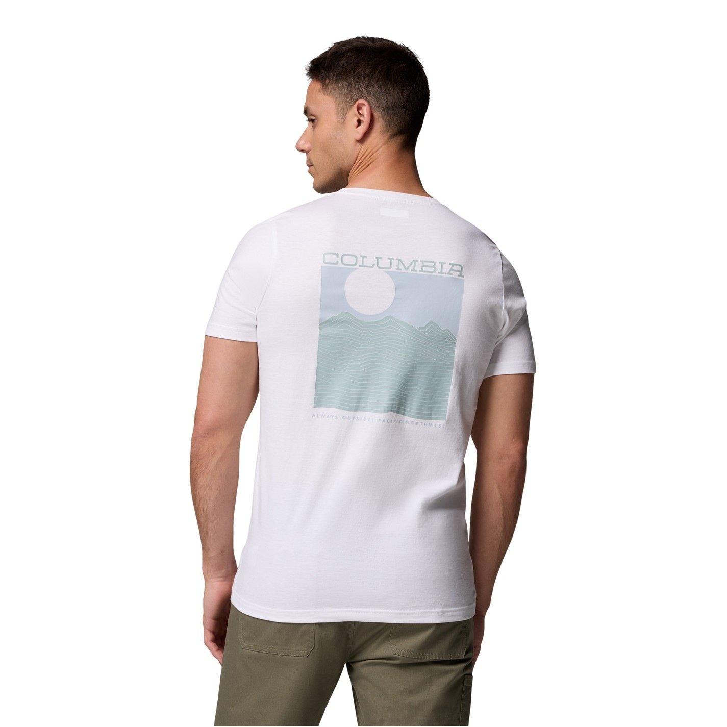 Columbia Men's Rapid Ridge™ Graphic Tee - White - Medium
