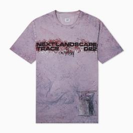CP Company Jersey Treated Next Landscape Logo T-Shirt