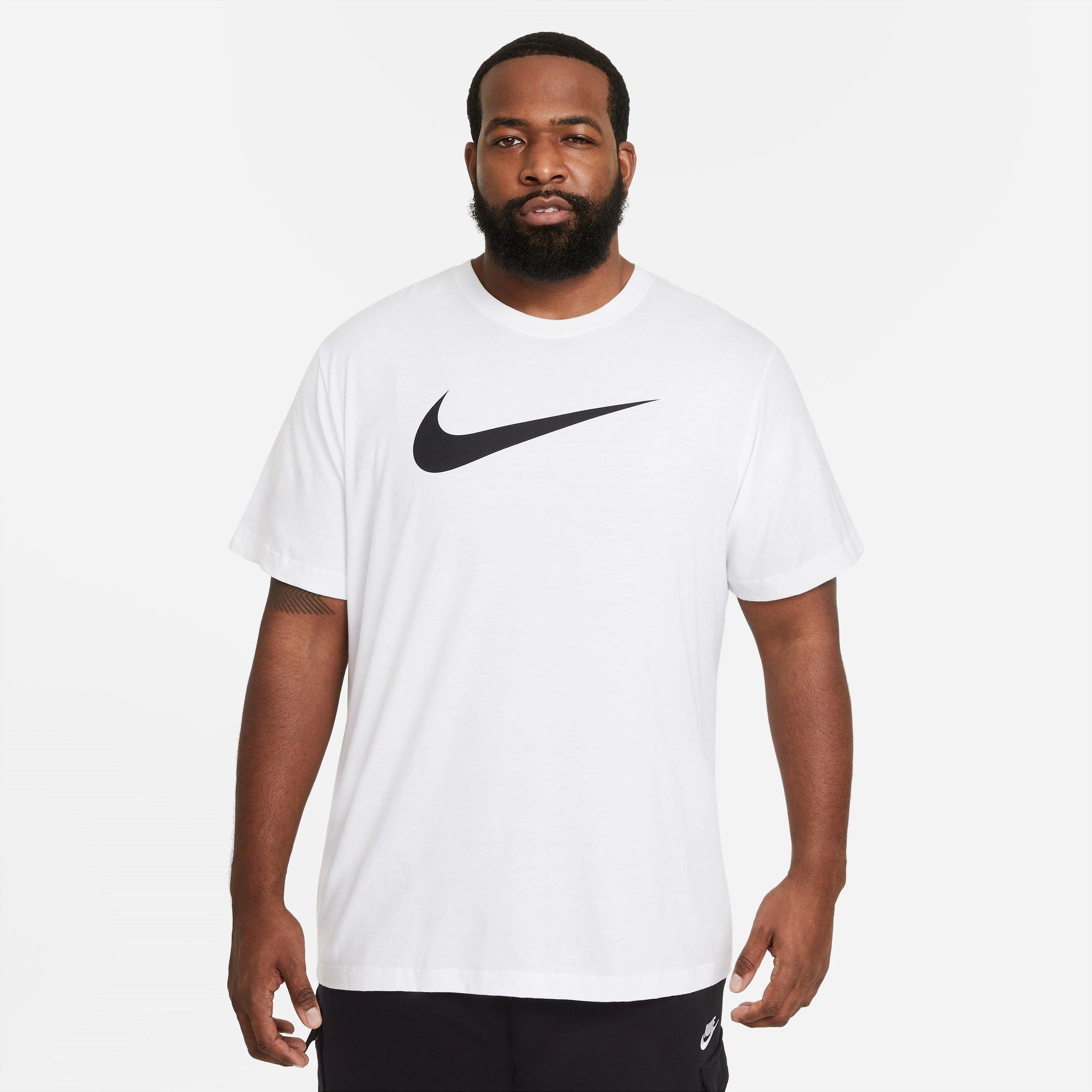 Weiß/Schwarz - Nike - Tee Icon Swoosh Sn99 - 5