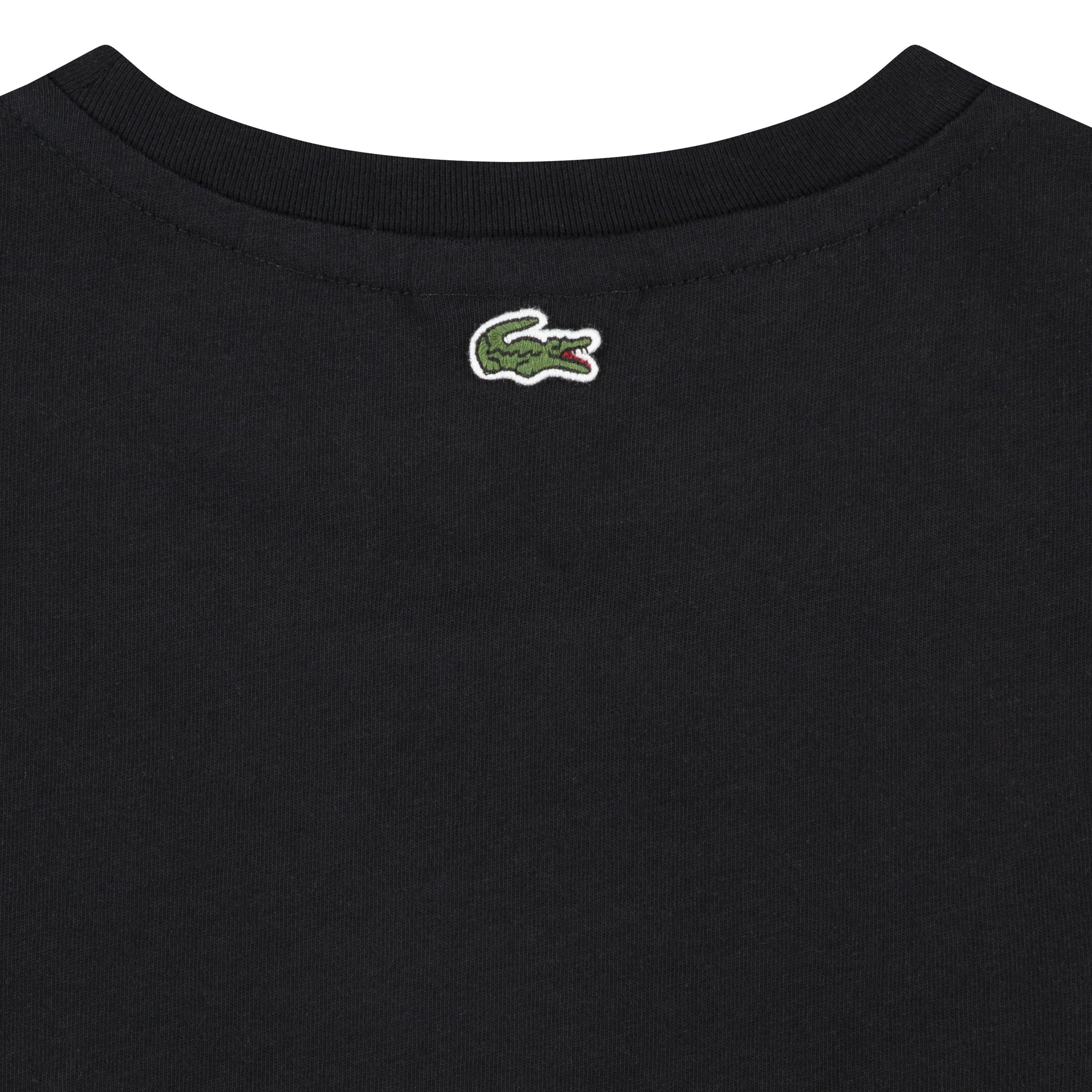Black K96 - Lacoste - Kids' Puff Logo T-Shirt - 3