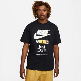 Nike Lee T-Shirt mit rundem Logo