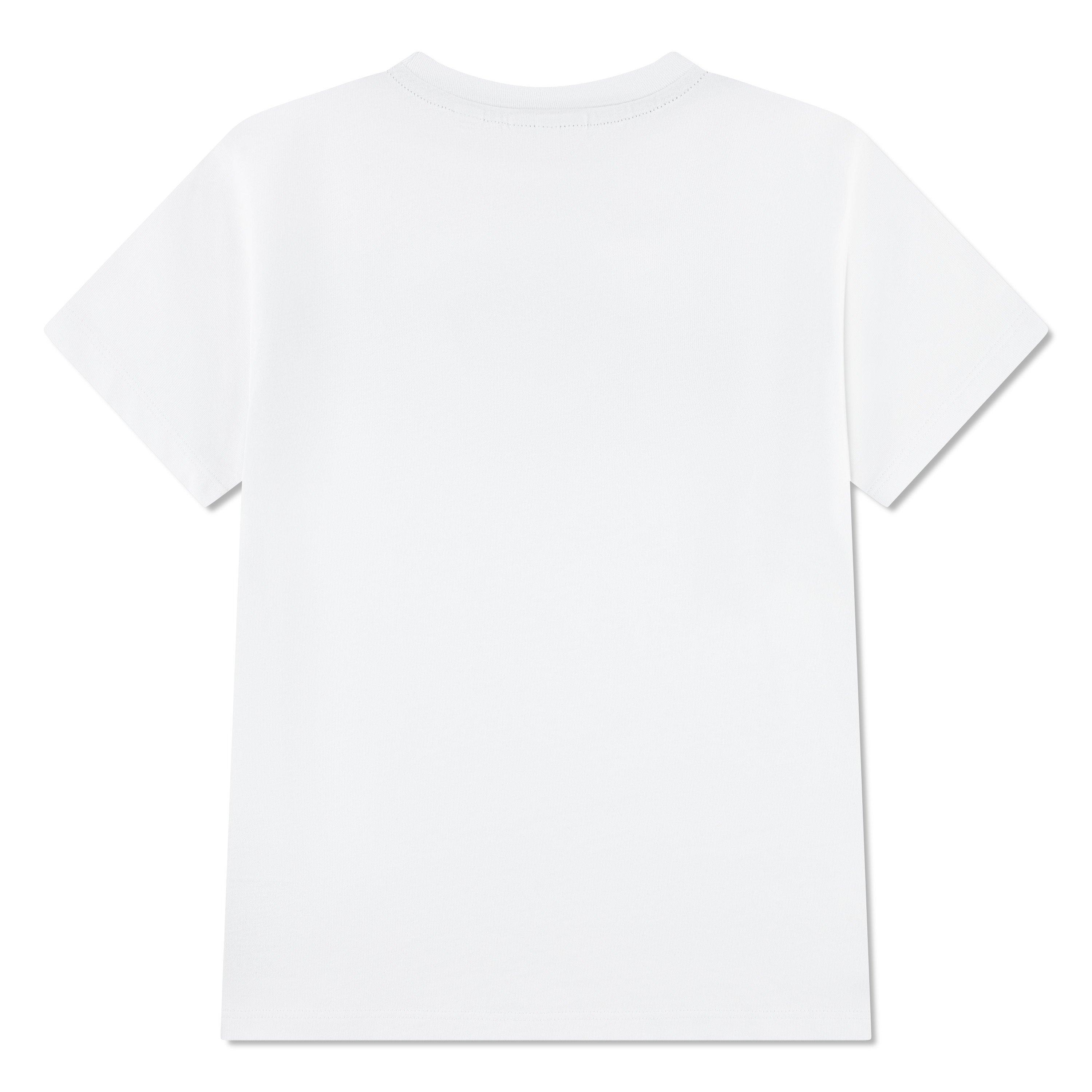 White W8L - Lacoste - Regular Fit Stripe T-Shirt - 4