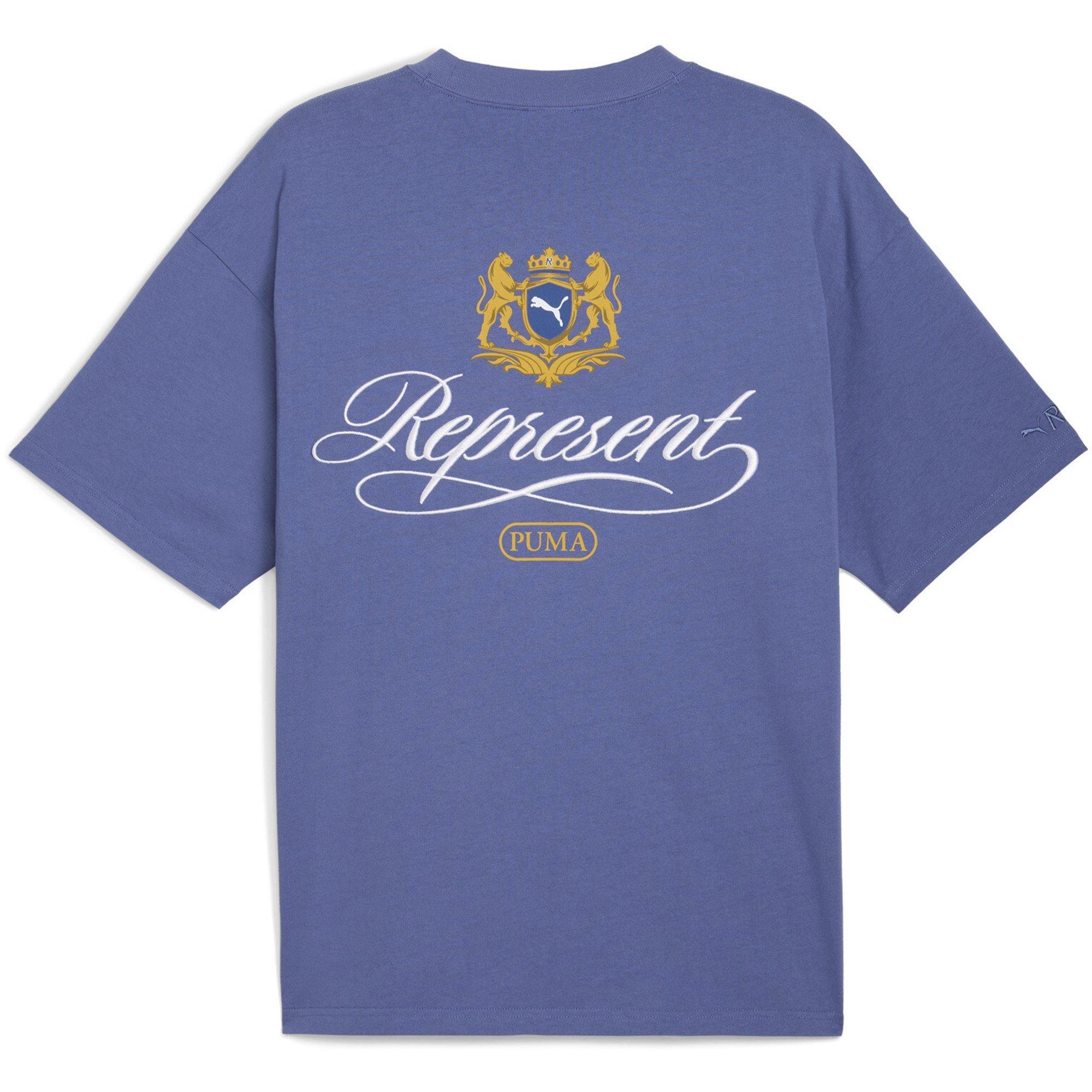 Blue Dusk - PUMA x Represent - Mens Graphic T-Shirt. - 2