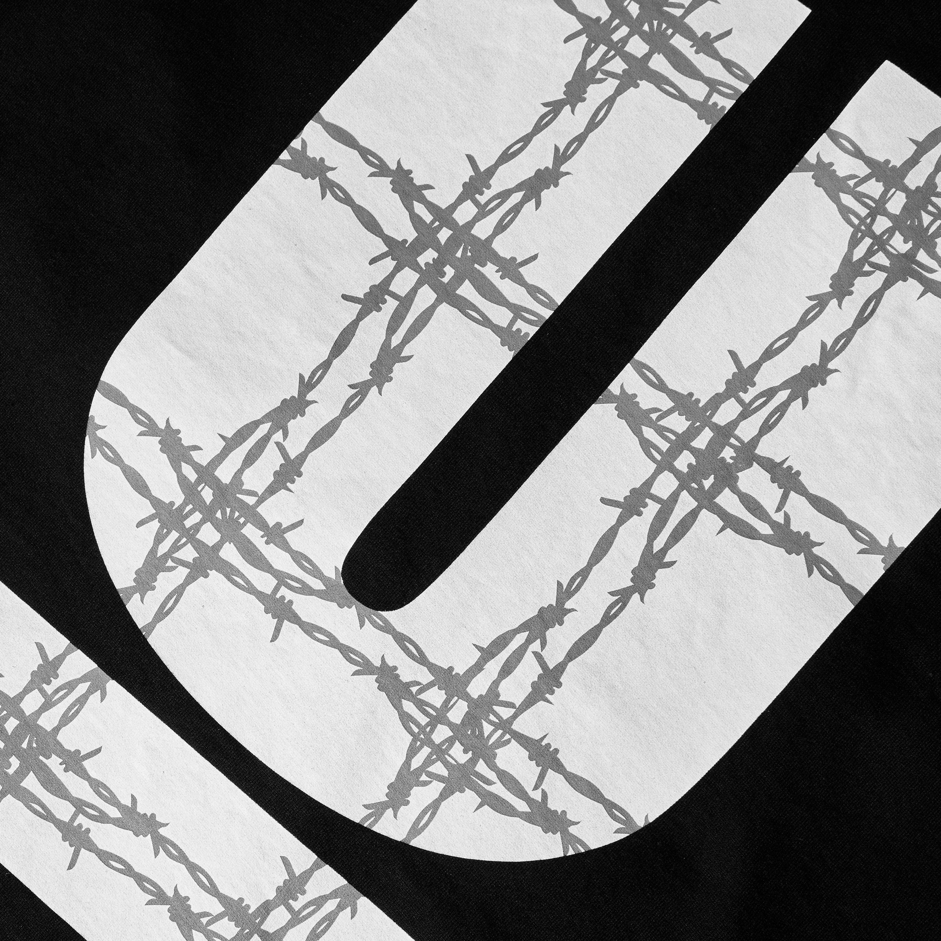 Black - Undercover - Undercov U Barb Tee Sn64 - 3