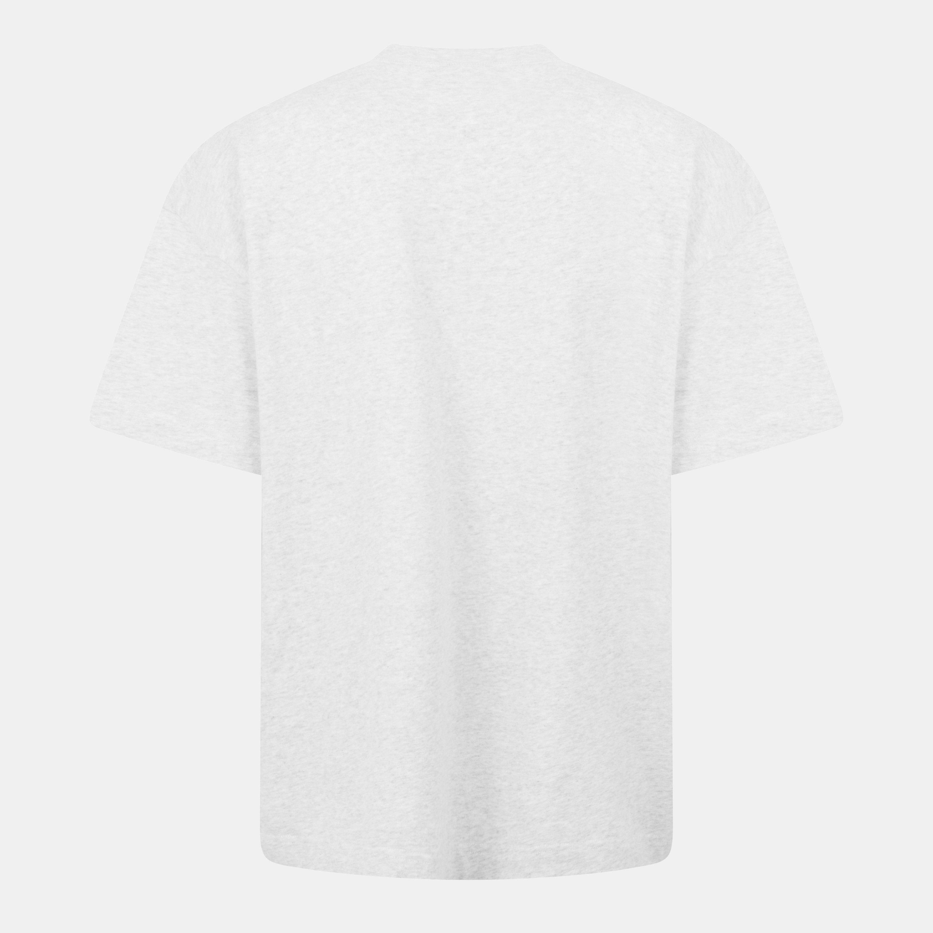 Light Grey Marl - Cole Buxton - Men's Mini Logo Oversized T-Shirt - 2