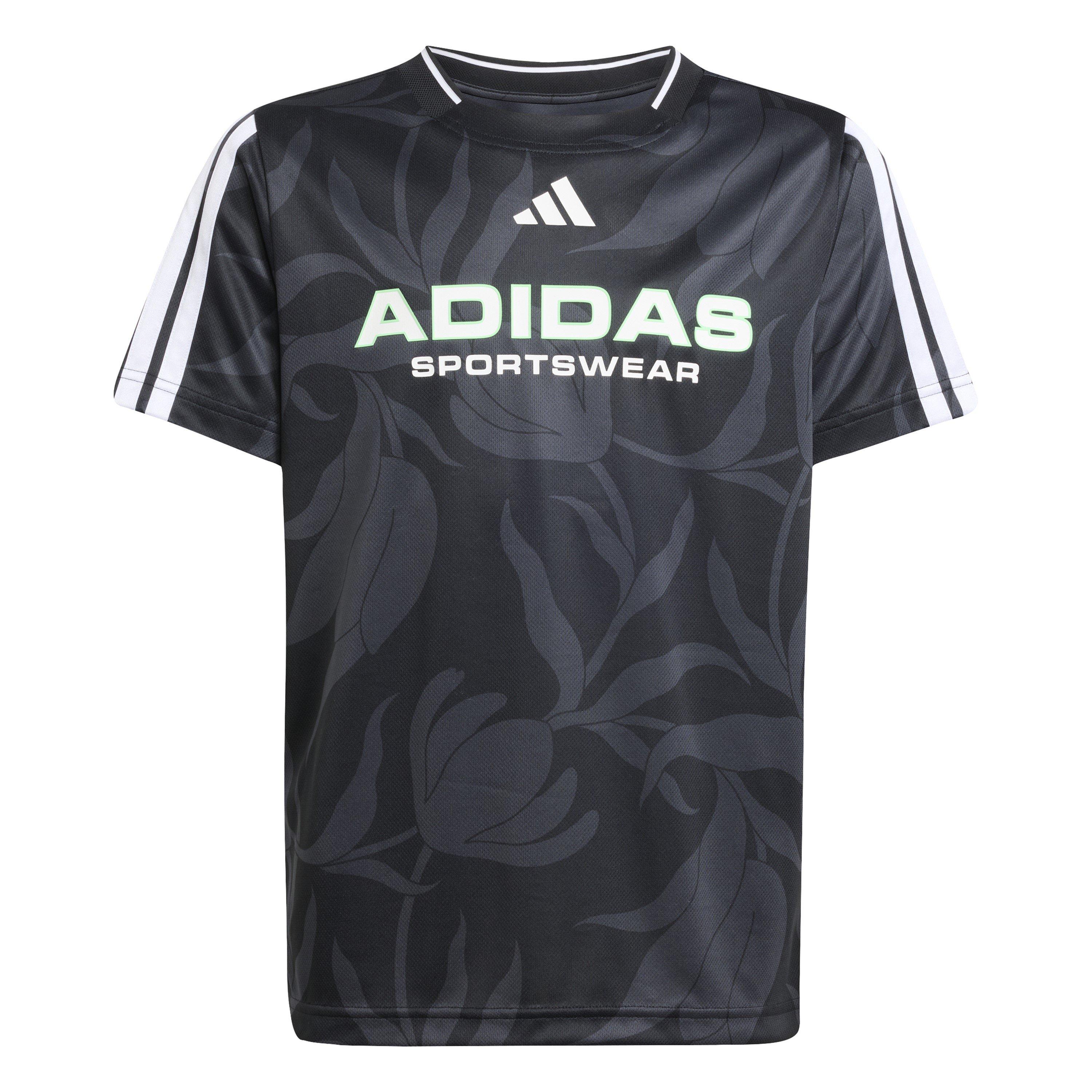 Black/White - adidas - AdidasHouse of Tiro Allover-Print T-Shirt Juniors - 1