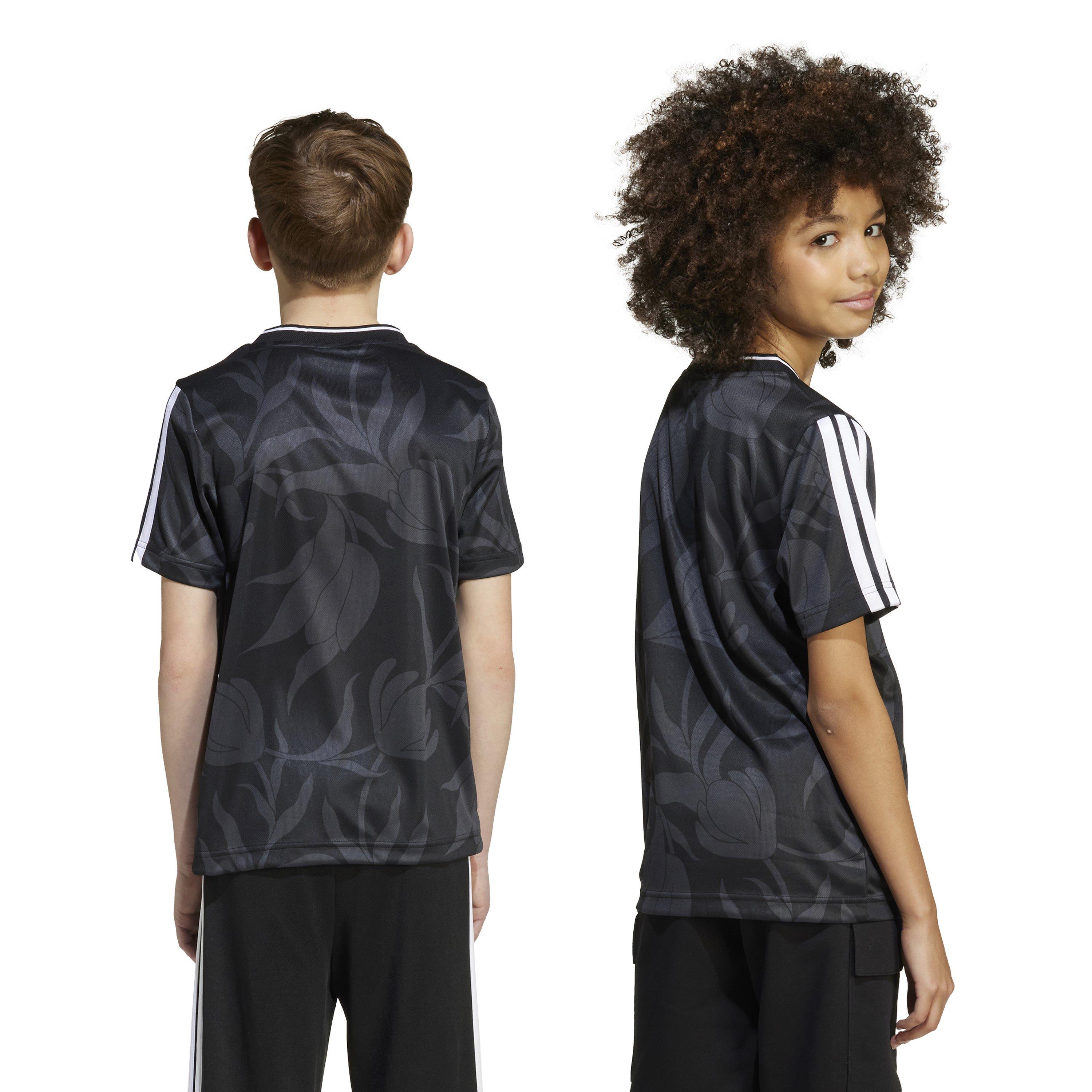 Black/White - adidas - of Tiro Allover-Print T-Shirt Juniors - 3