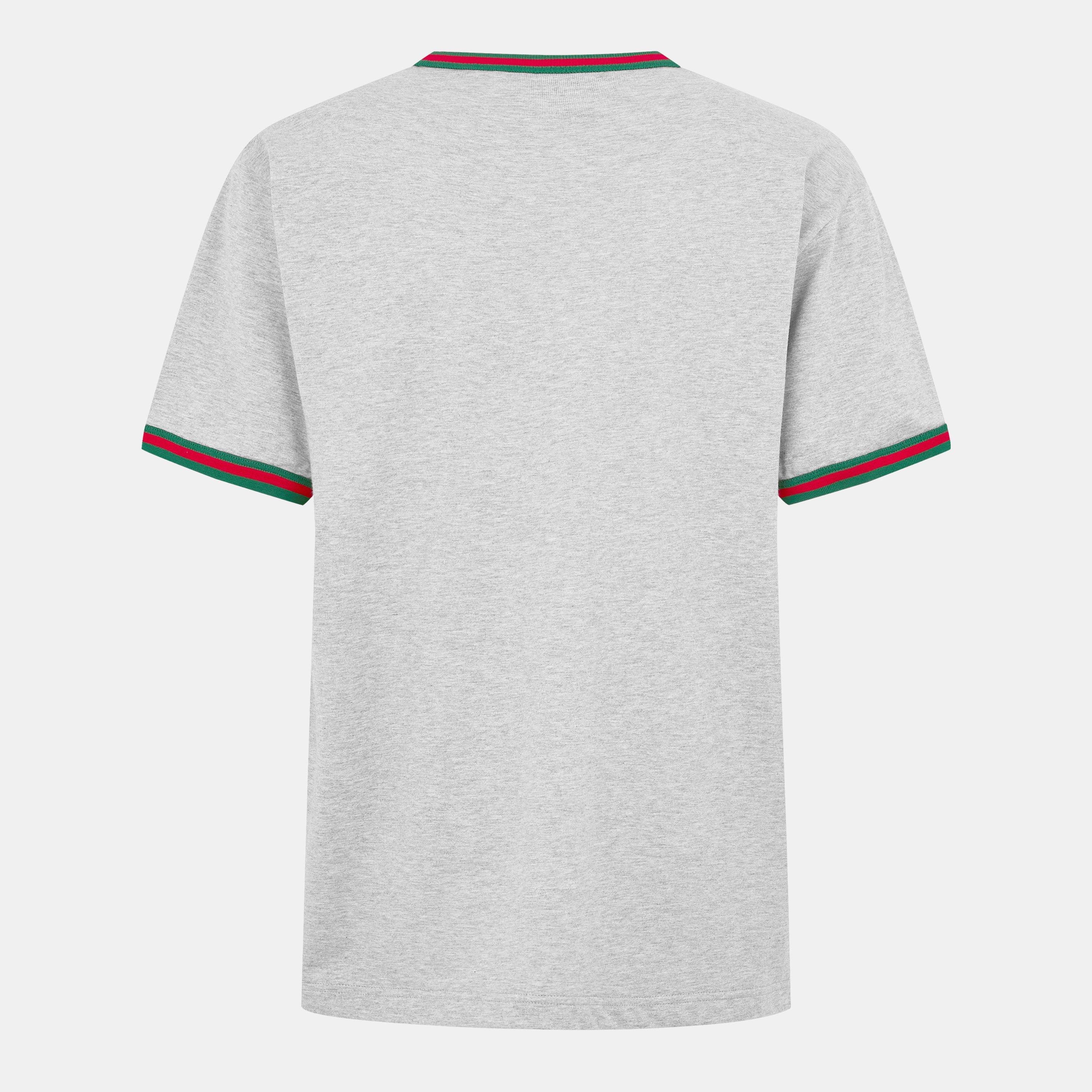 Grey Melange - Gucci - Men's Regular Fit T-Shirt - 2
