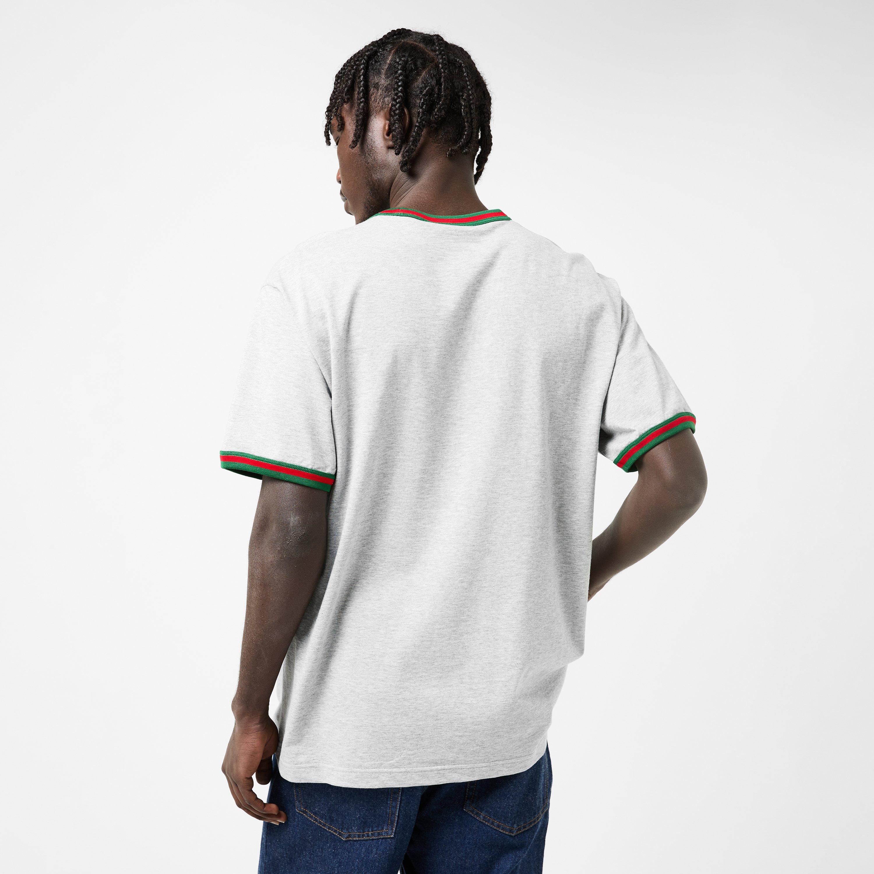 Grey Melange - Gucci - Men's Regular Fit T-Shirt - 4