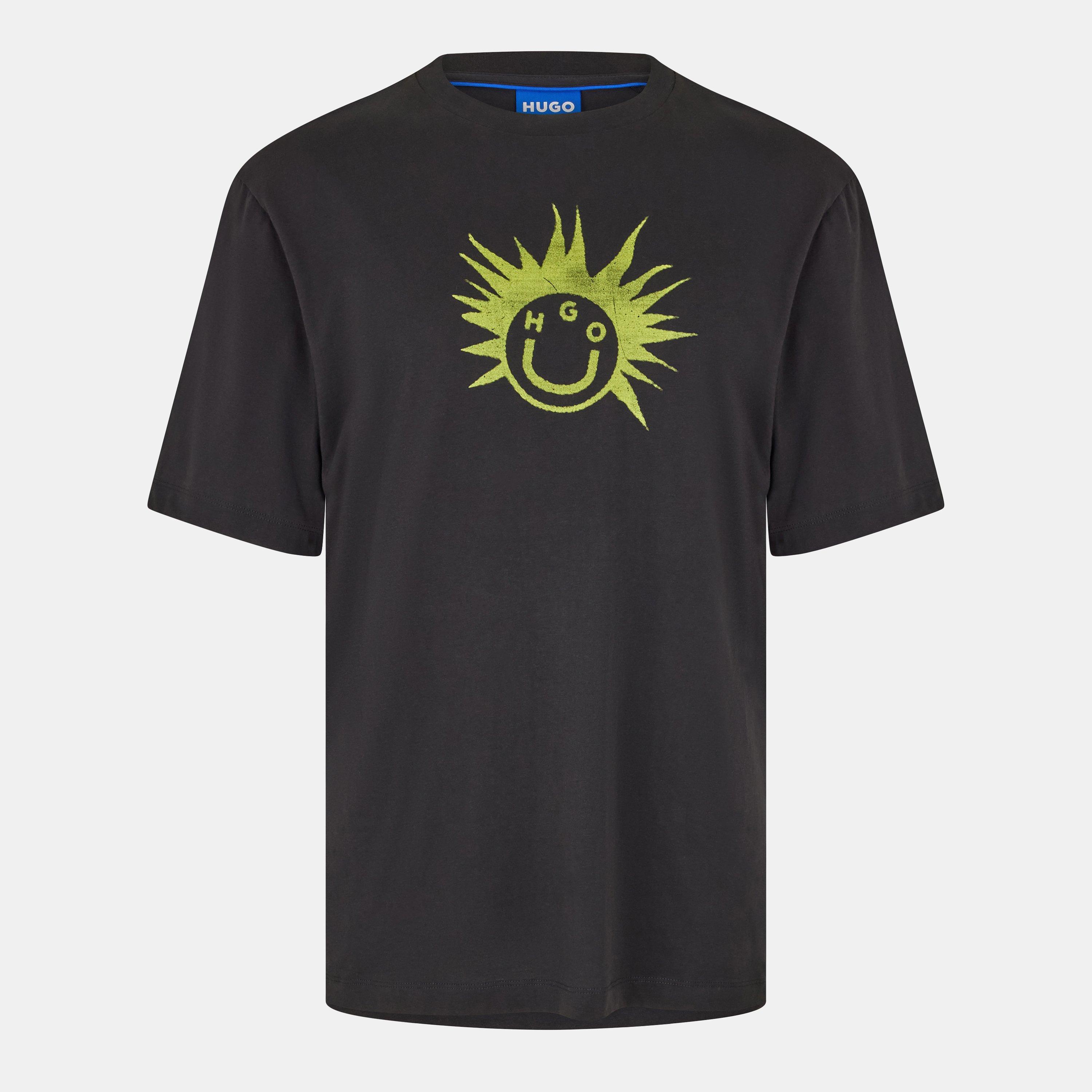 Hugo Men's Nugix 01 Cotton T-Shirt - Black 001 - M
