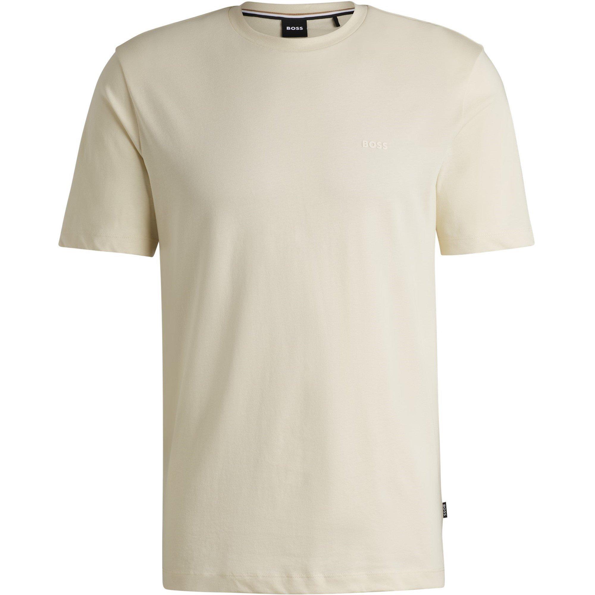 Boss Men's Thompson Soft Cotton T-Shirt - Open White 131 - 2X Large