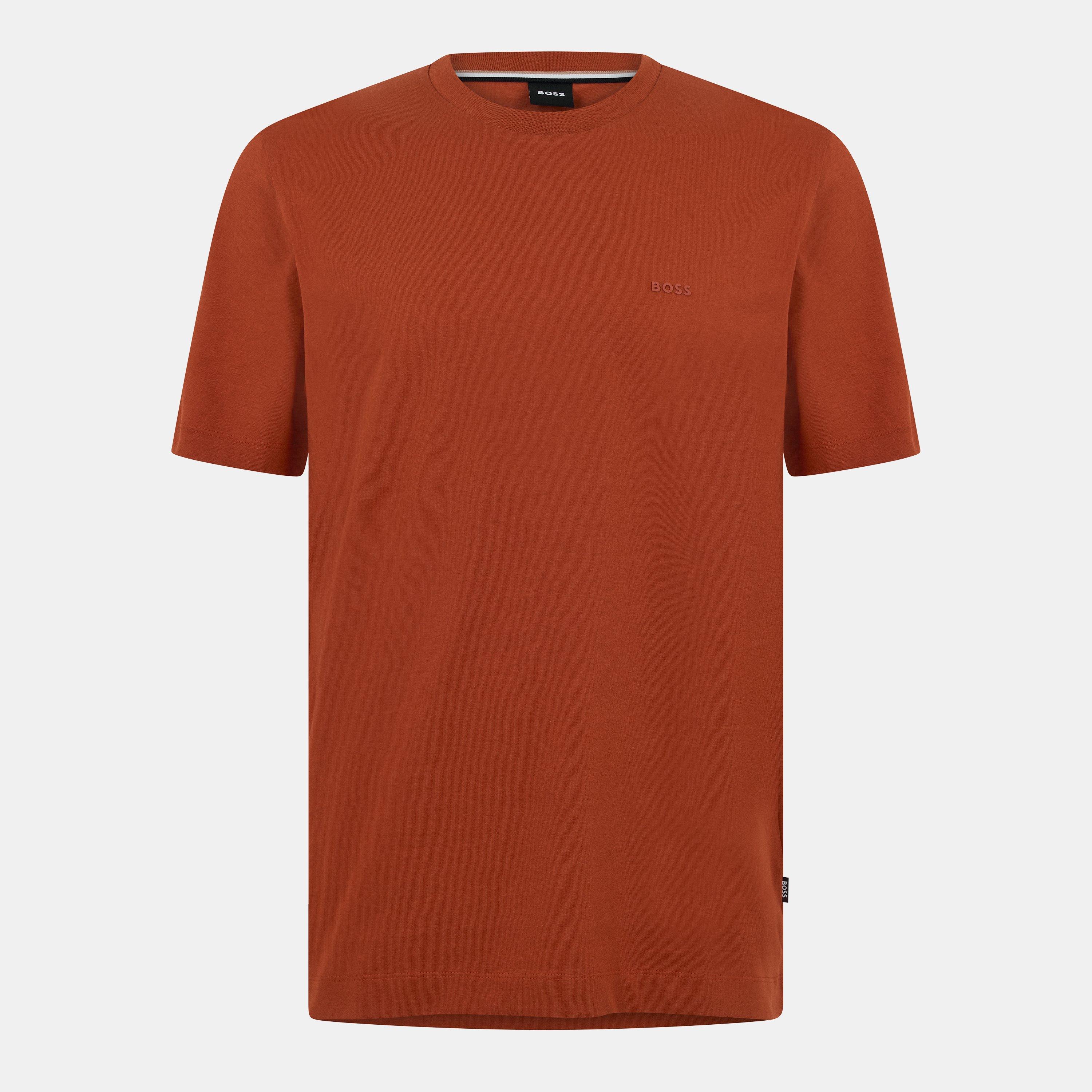 Boss Men's Thompson Soft Cotton T-Shirt - Dark Orange 809 - Large