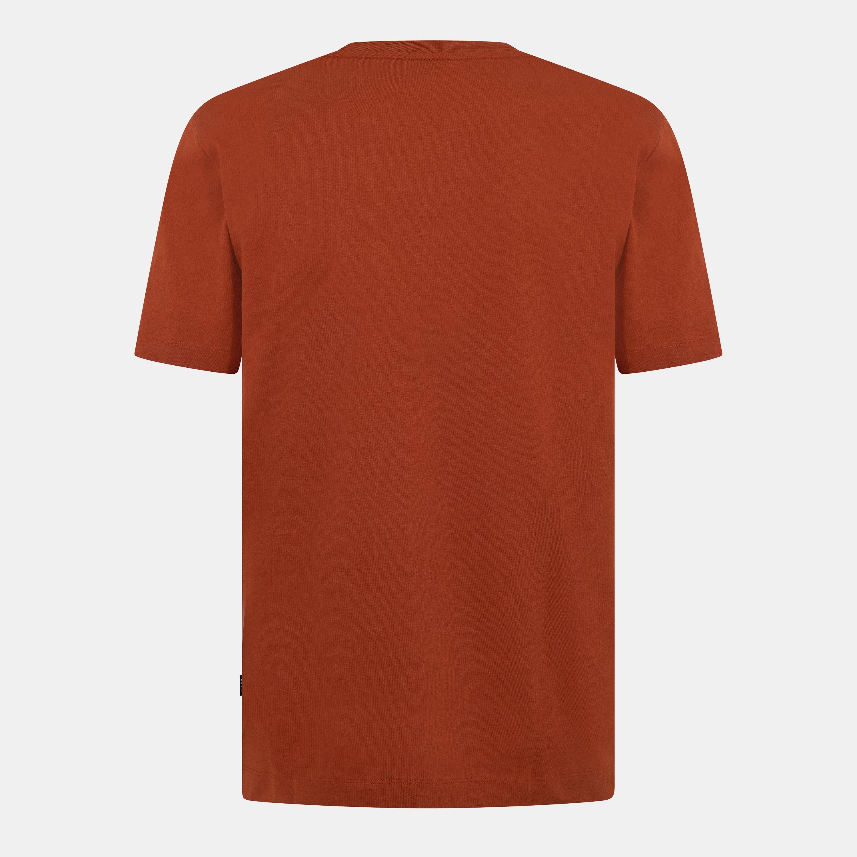 Dark Orange 809 - Boss - Men's Thompson Soft Cotton T-Shirt - 2