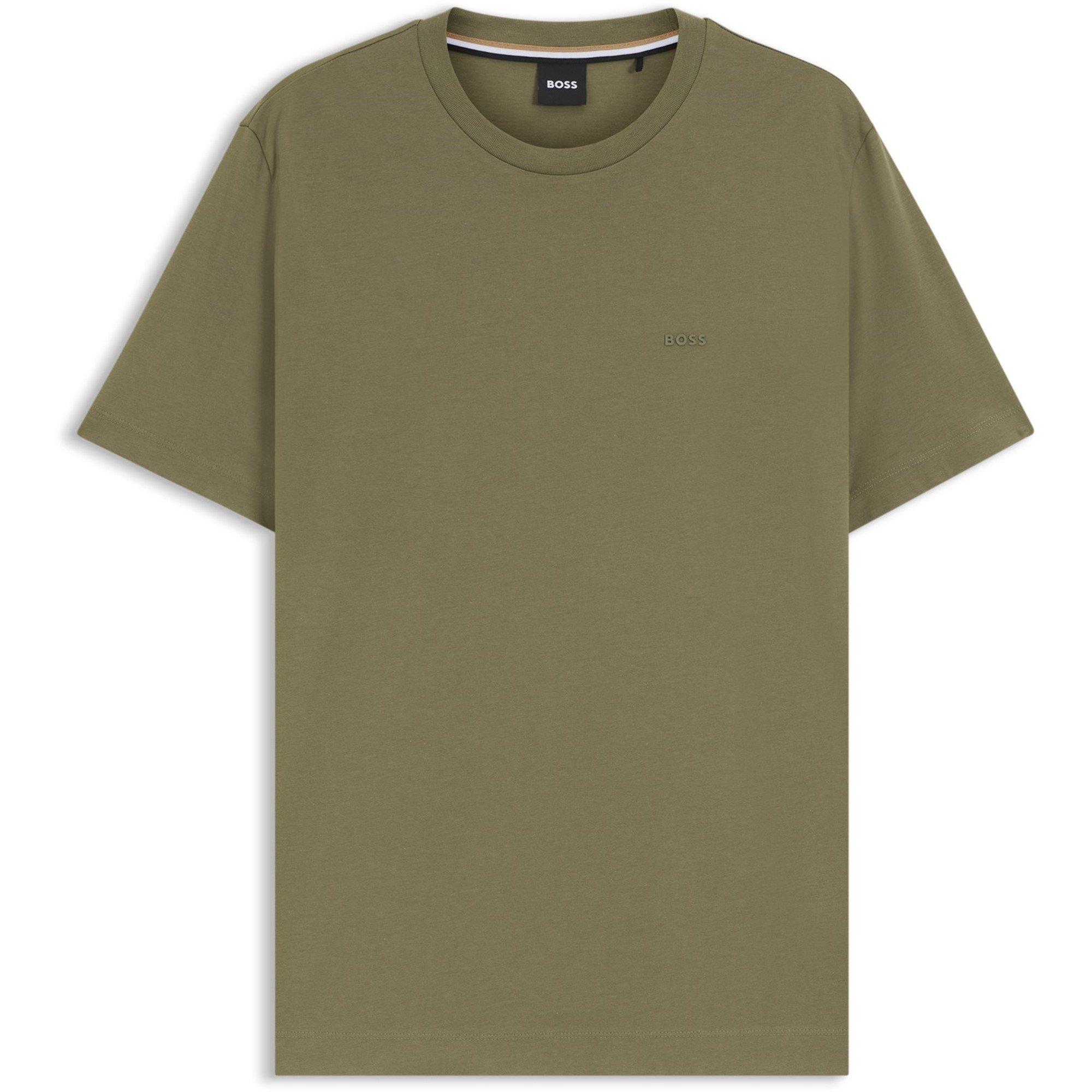 Med Green 314 - Boss - Men's Thompson Soft Cotton T-Shirt - 1