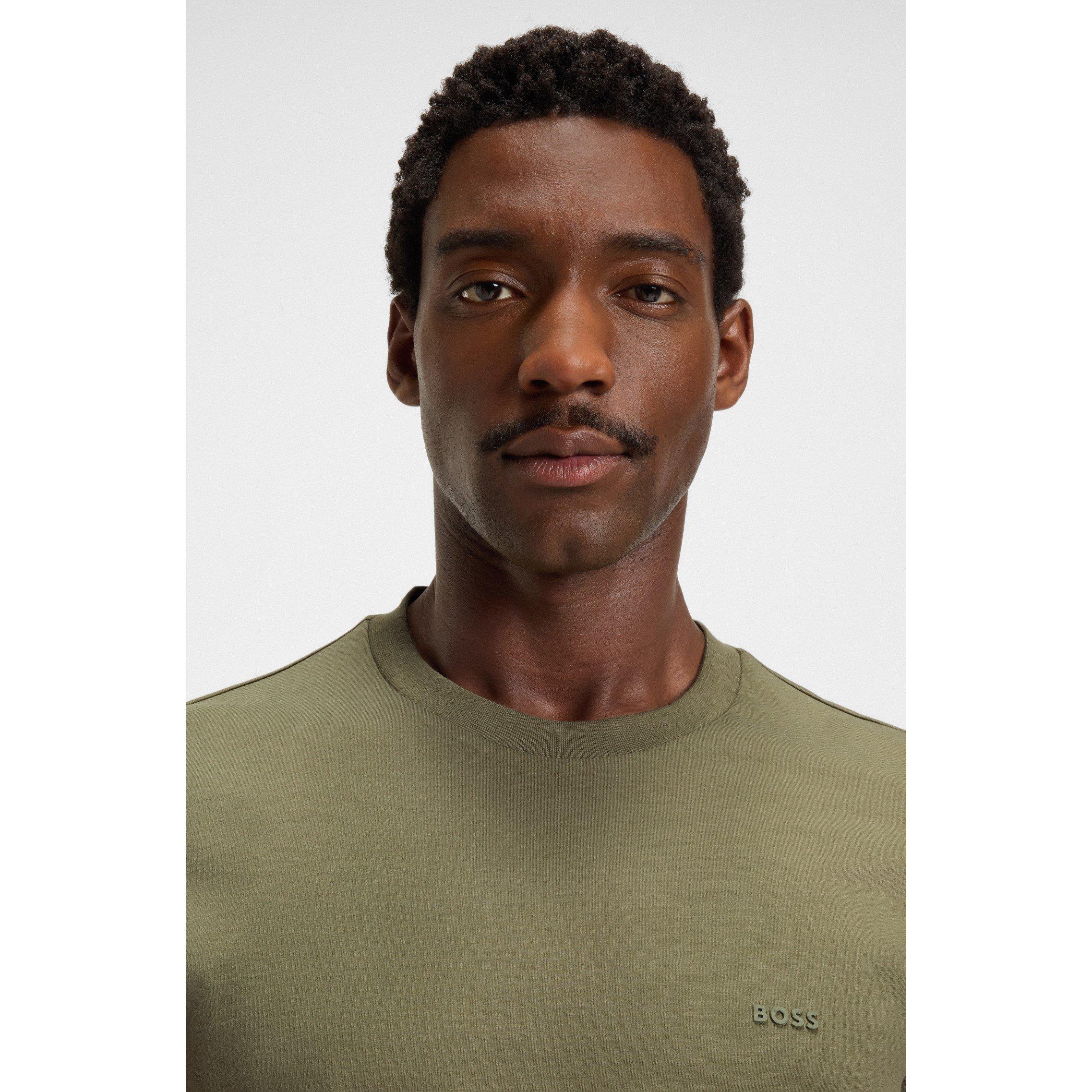 Med Green 314 - Boss - Men's Thompson Soft Cotton T-Shirt - 4