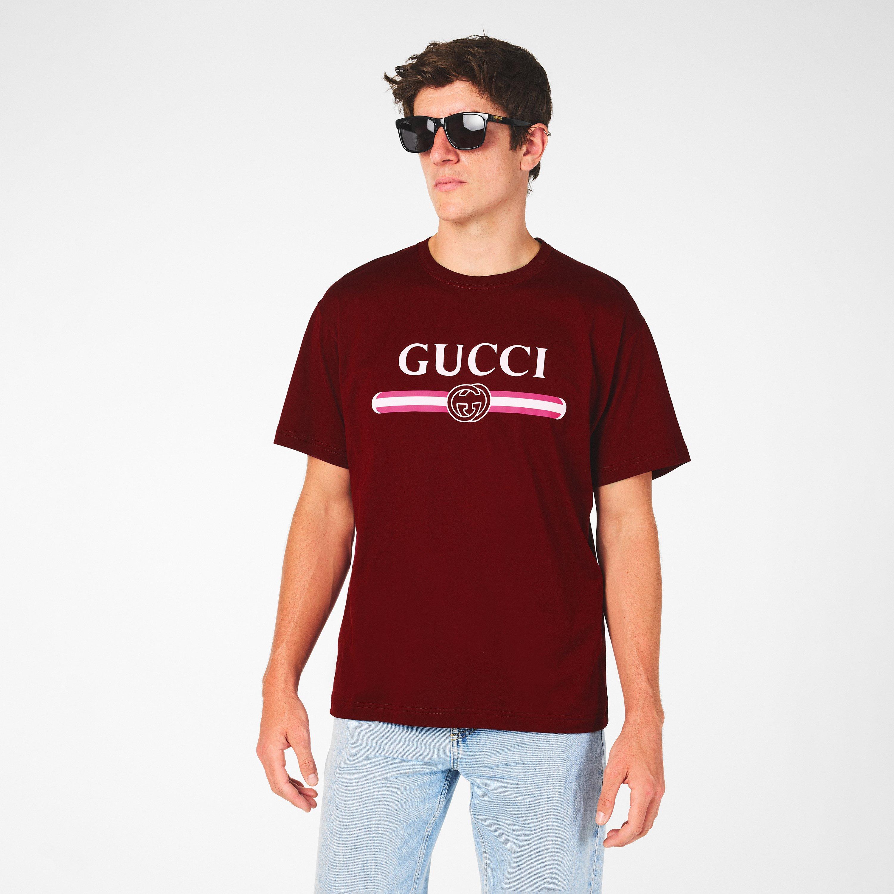 Rosso Ancora - Gucci - Men's Regular Fit T-Shirt - 3
