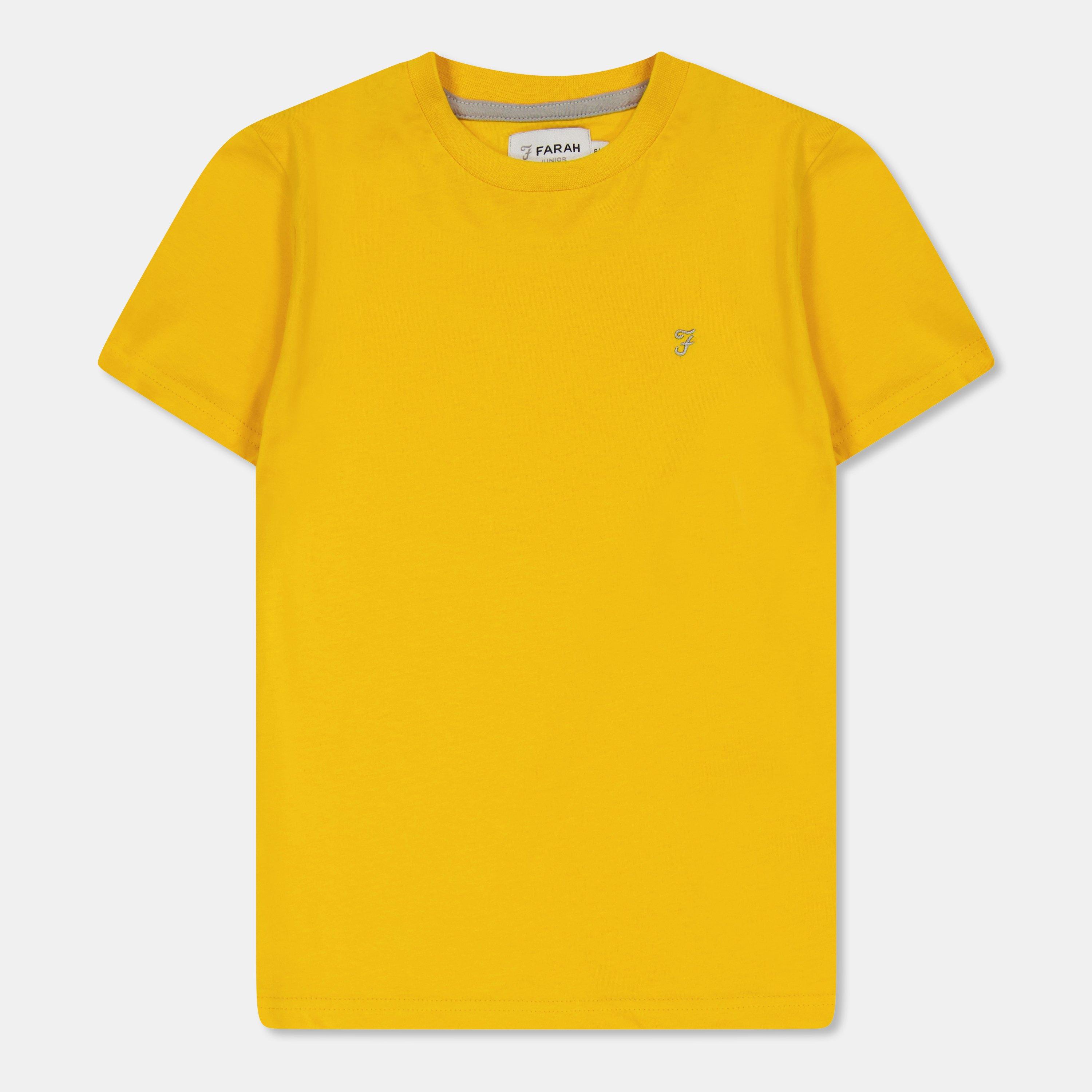 Yellow - Farah - Unisex Kids' Dnny T Spectra T-Shirt - 1