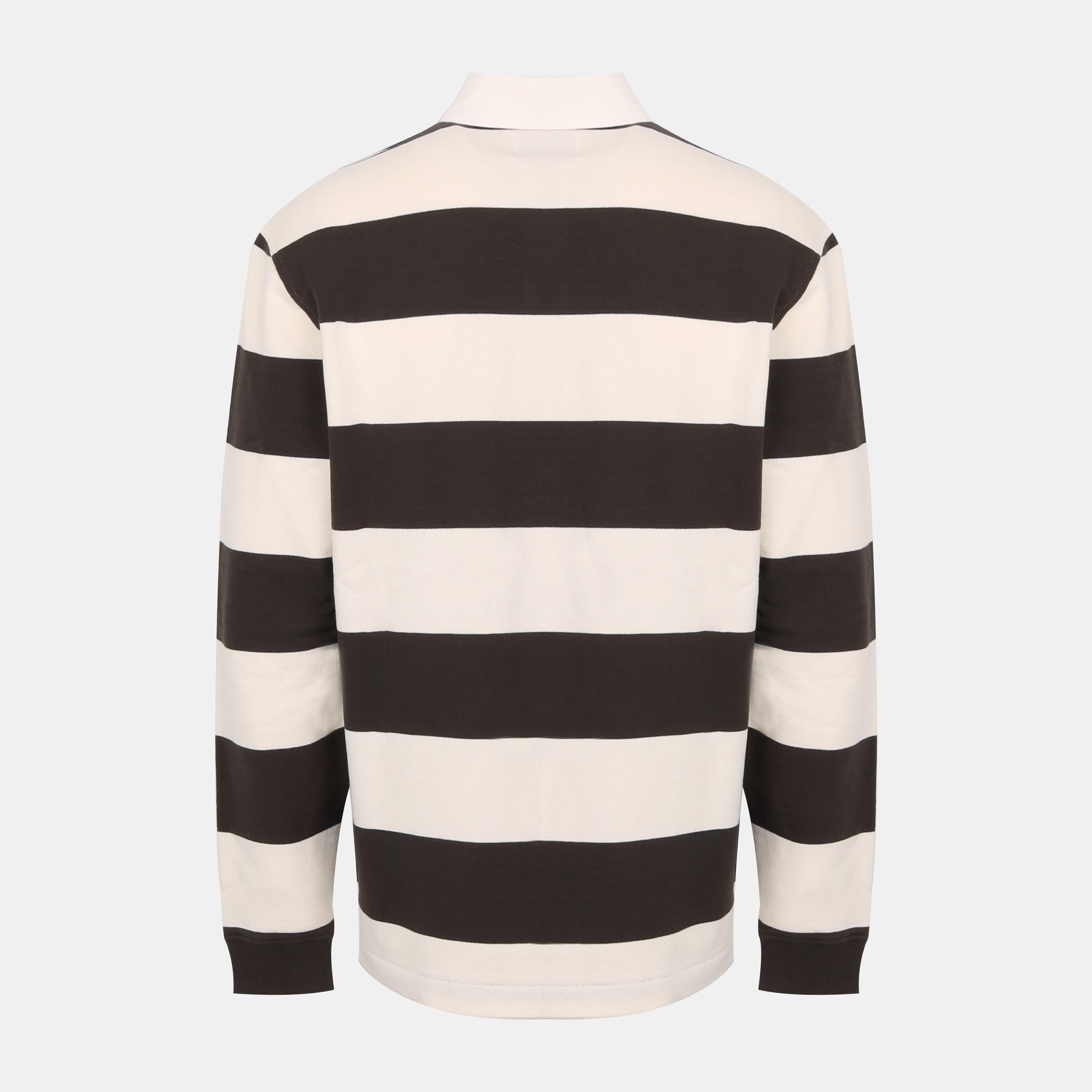 Ferro/Os - Jack Wills - Cotton Long Sleeve Rugby Polo Shirt - 2