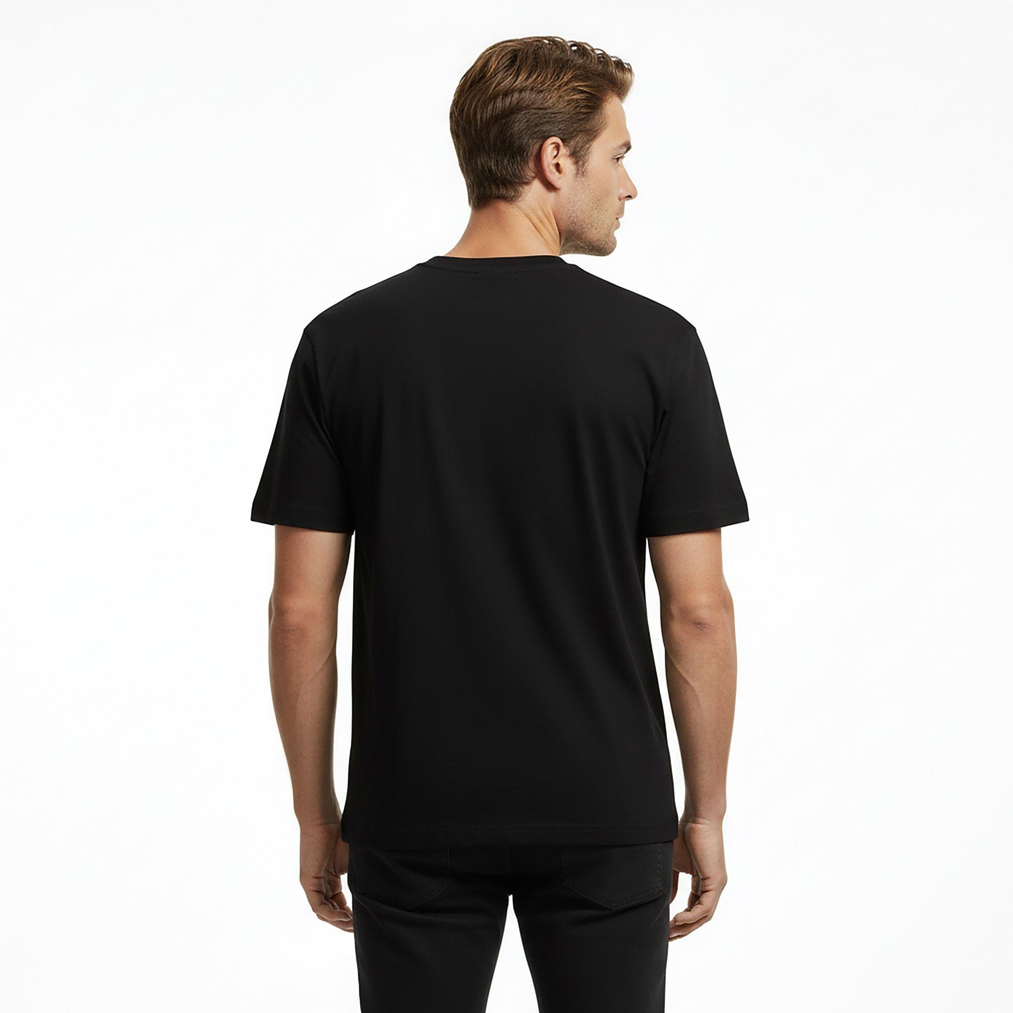 Black 001 - Boss - Men's HBO Stitch Logo T-Shirt - 4