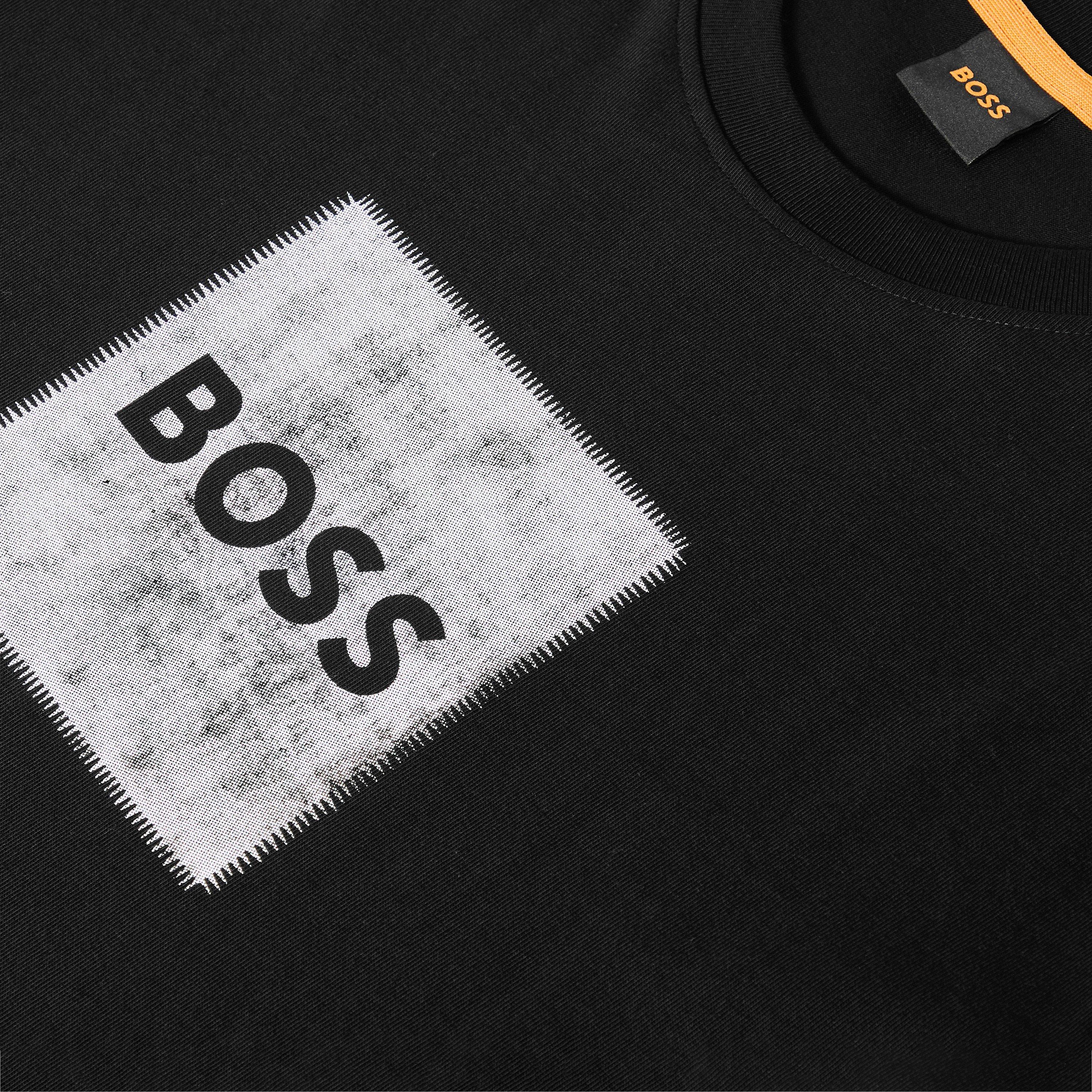 Black 001 - Boss - Men's HBO Stitch Logo T-Shirt - 5