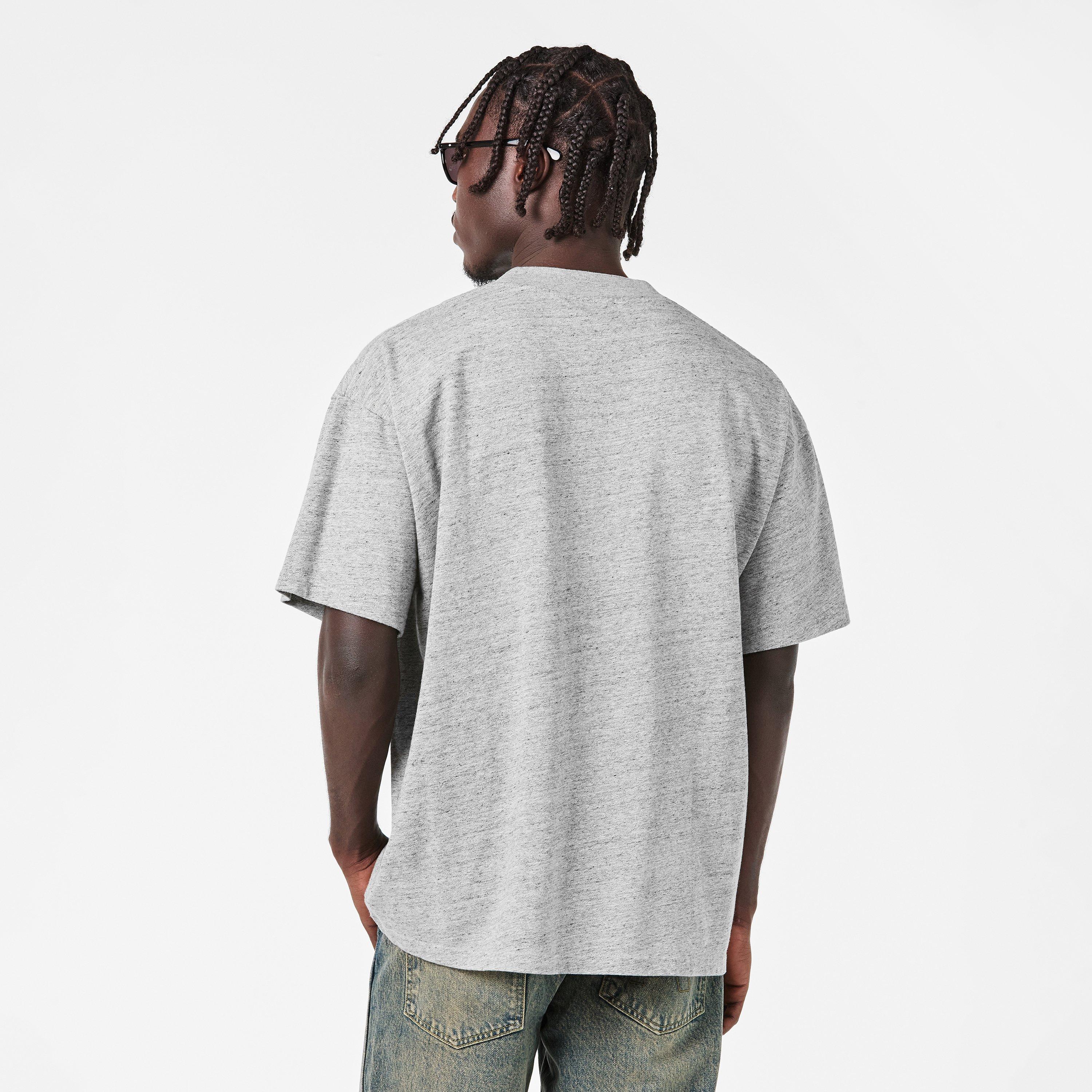 Grey Marl - Represent - Men's Regular Fit T-Shirt - 4