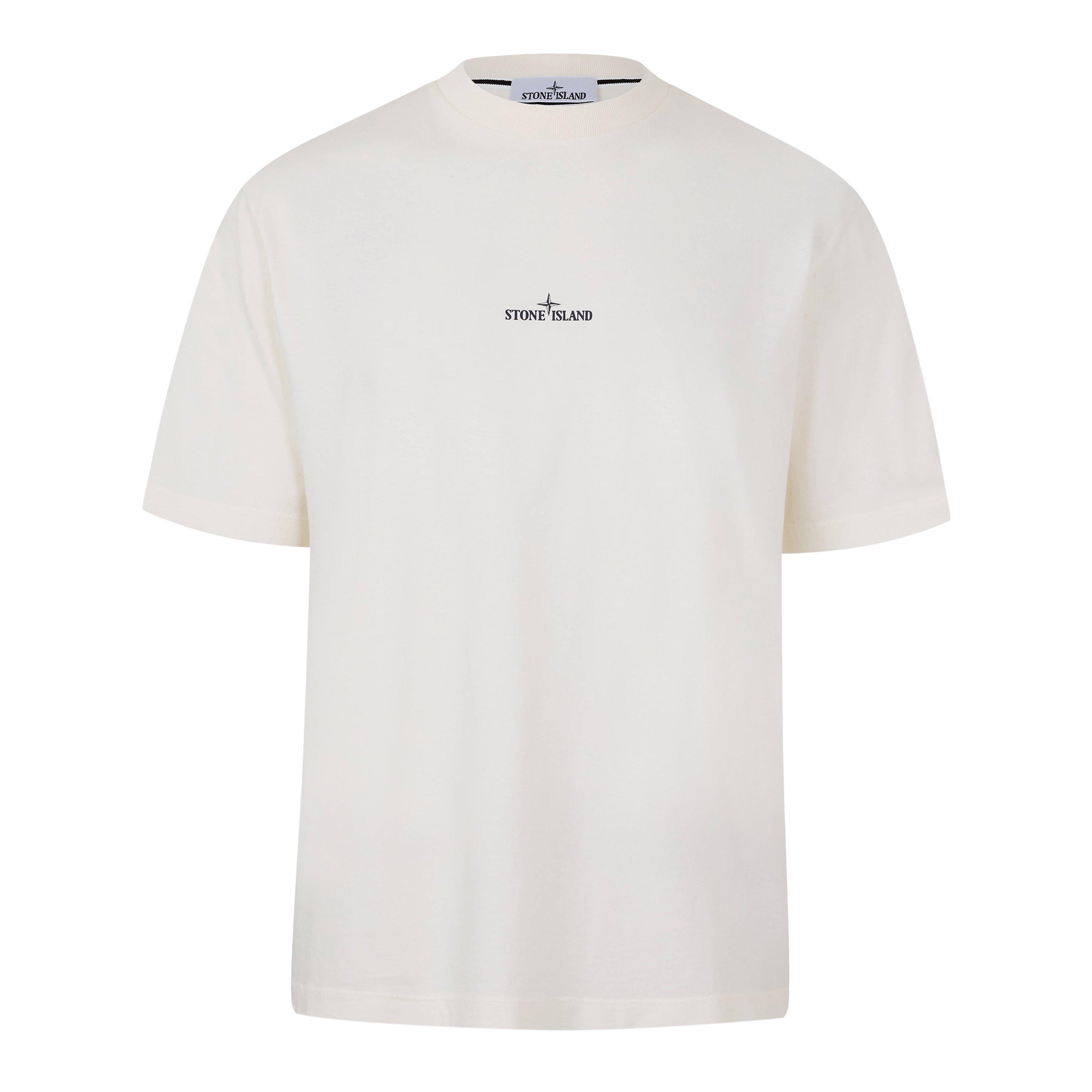Stone Island Stone Graph Tee Sn64 - Ivory V0093 - S