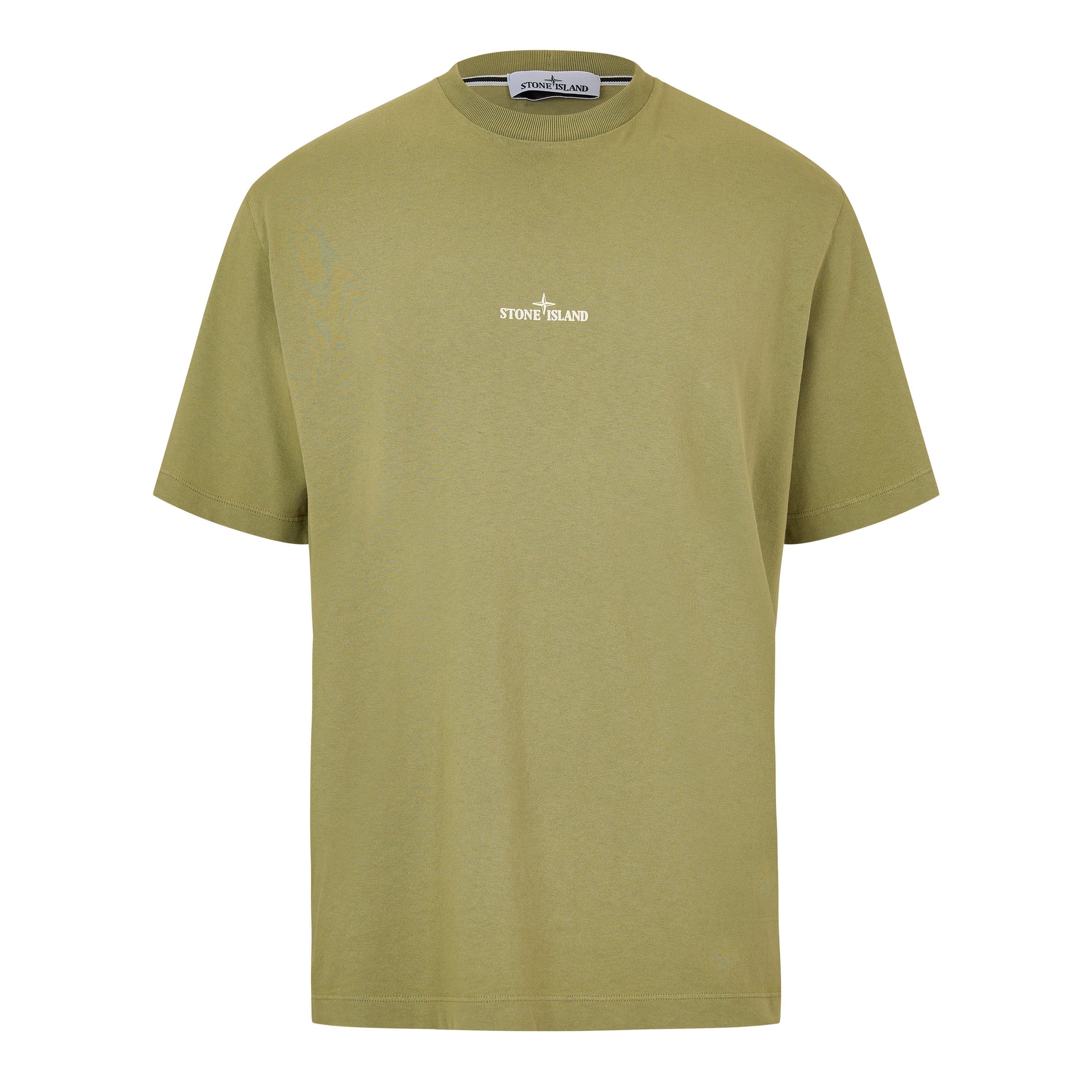 Stone Island Stone Graph Tee Sn64 - L Green V005N - L
