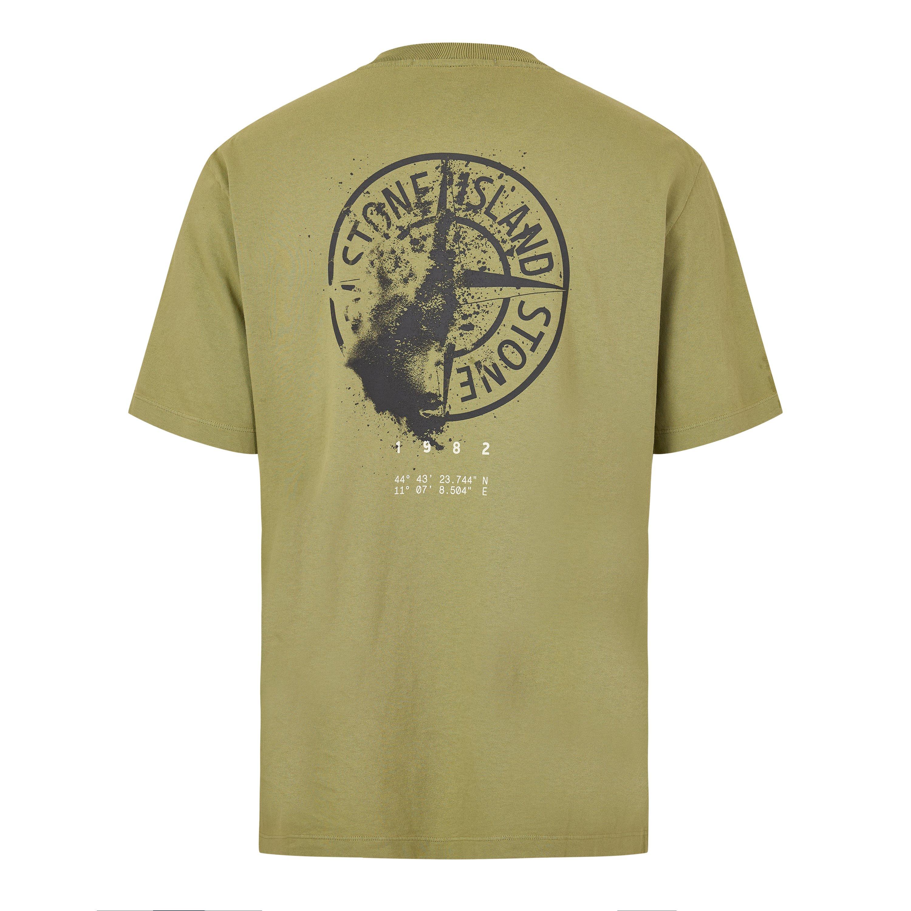 L Green V005N - Stone Island - Stone Graph Tee Sn64 - 2