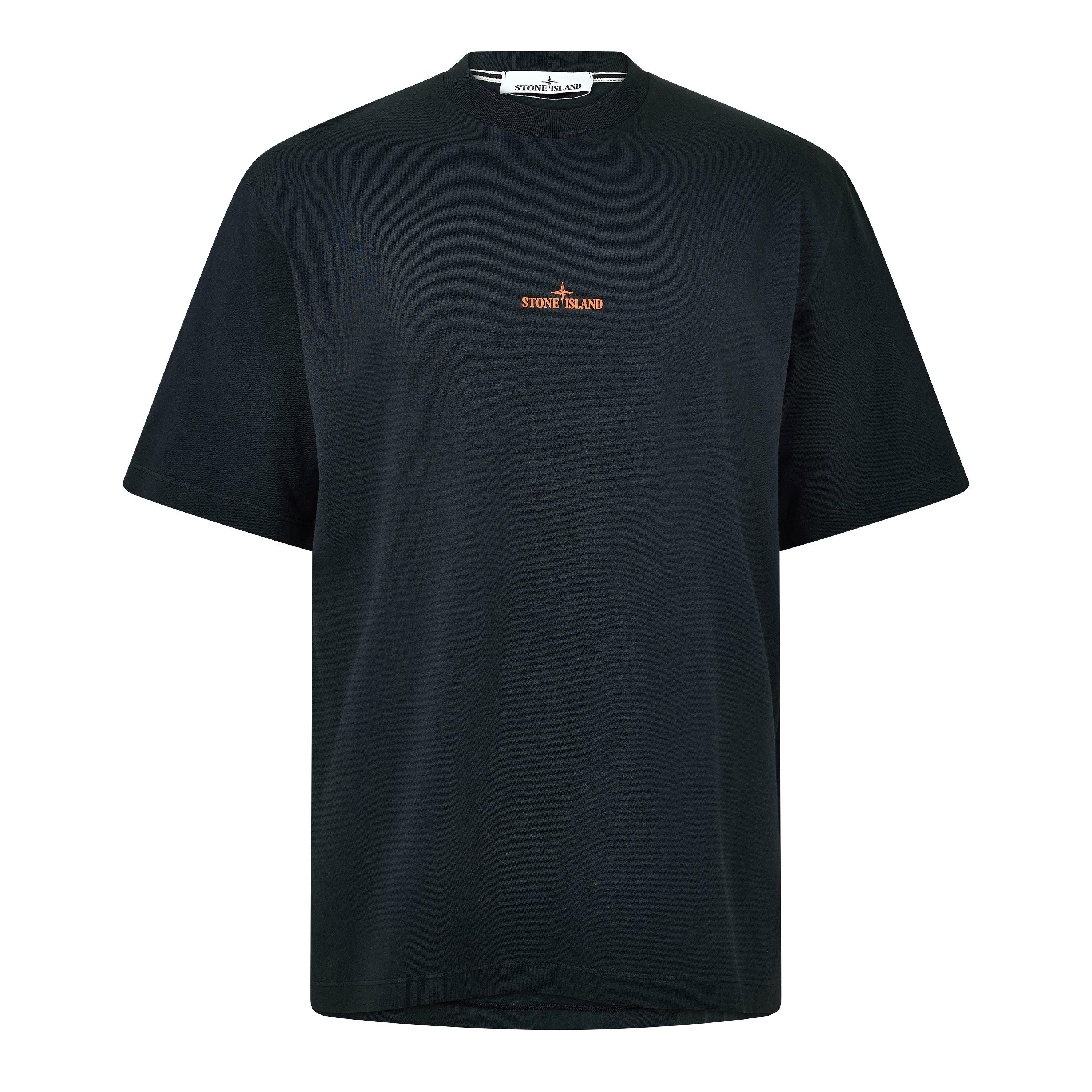 Stone Island Stone Graph Tee Sn64 - Navy V002A - S