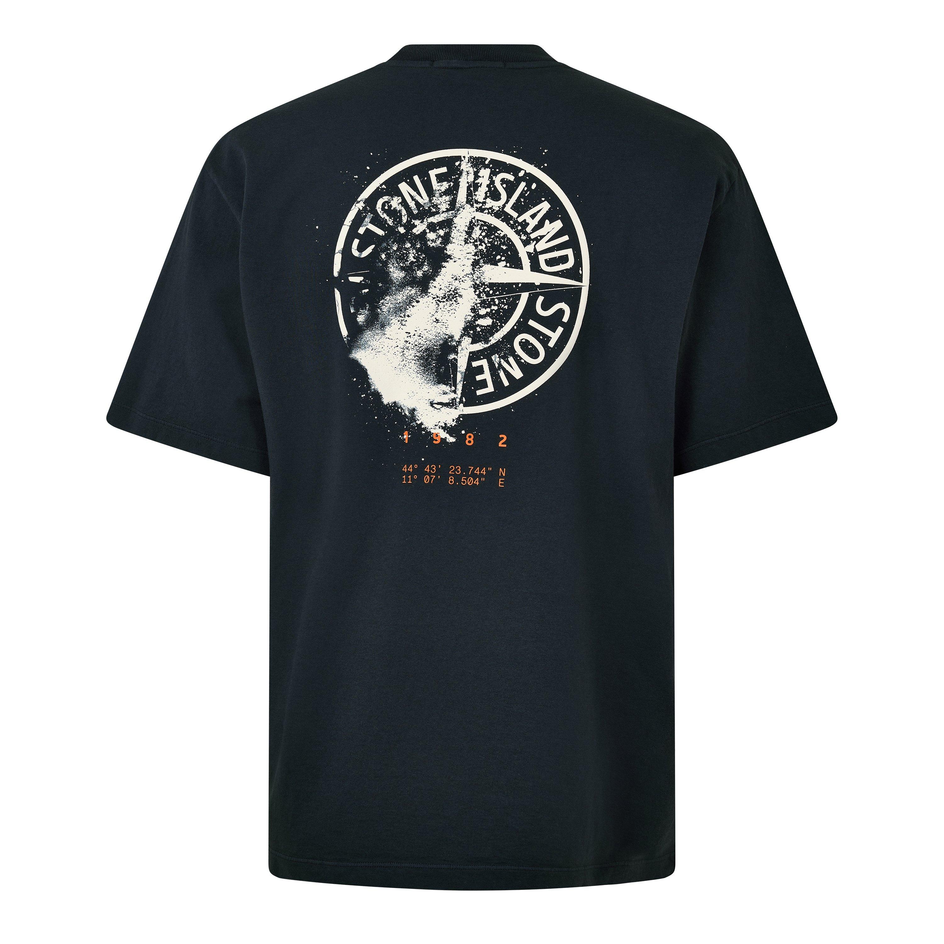 Navy V002A - Stone Island - Stone Graph Tee Sn64 - 2