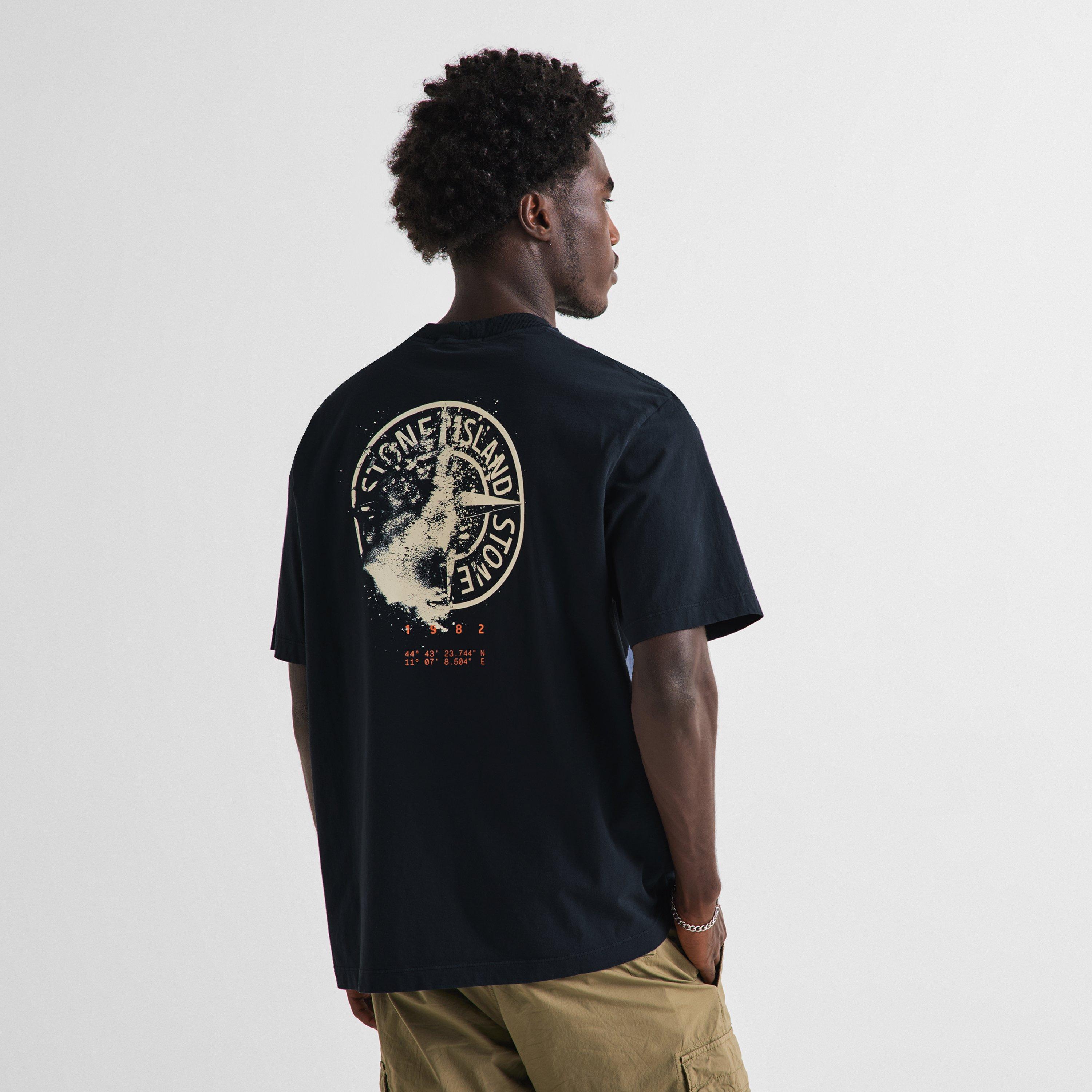 Navy V002A - Stone Island - Stone Graph Tee Sn64 - 4